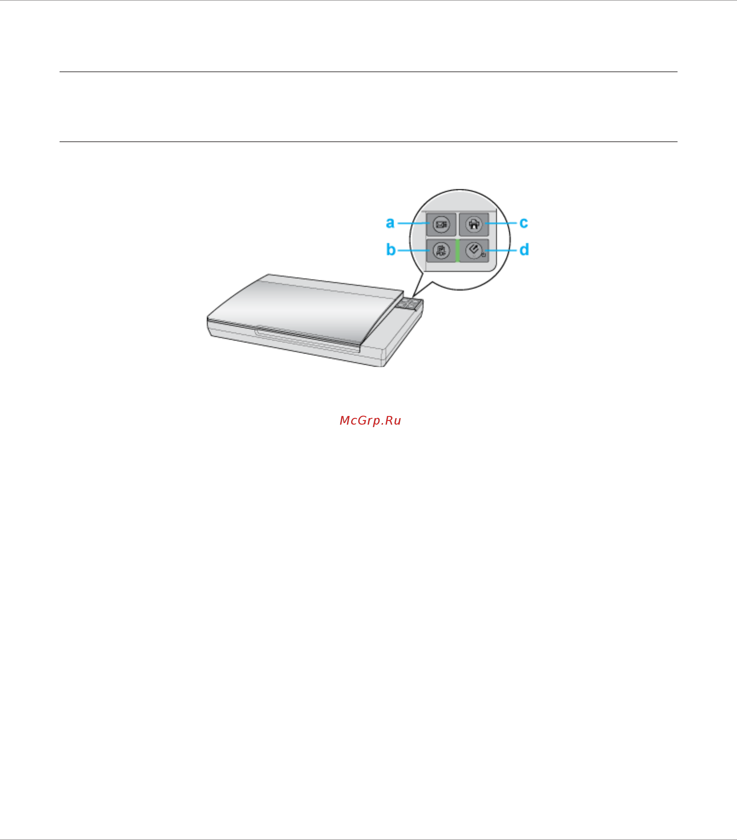 Epson Perfection V370 [27/85] Работа с кнопками сканера