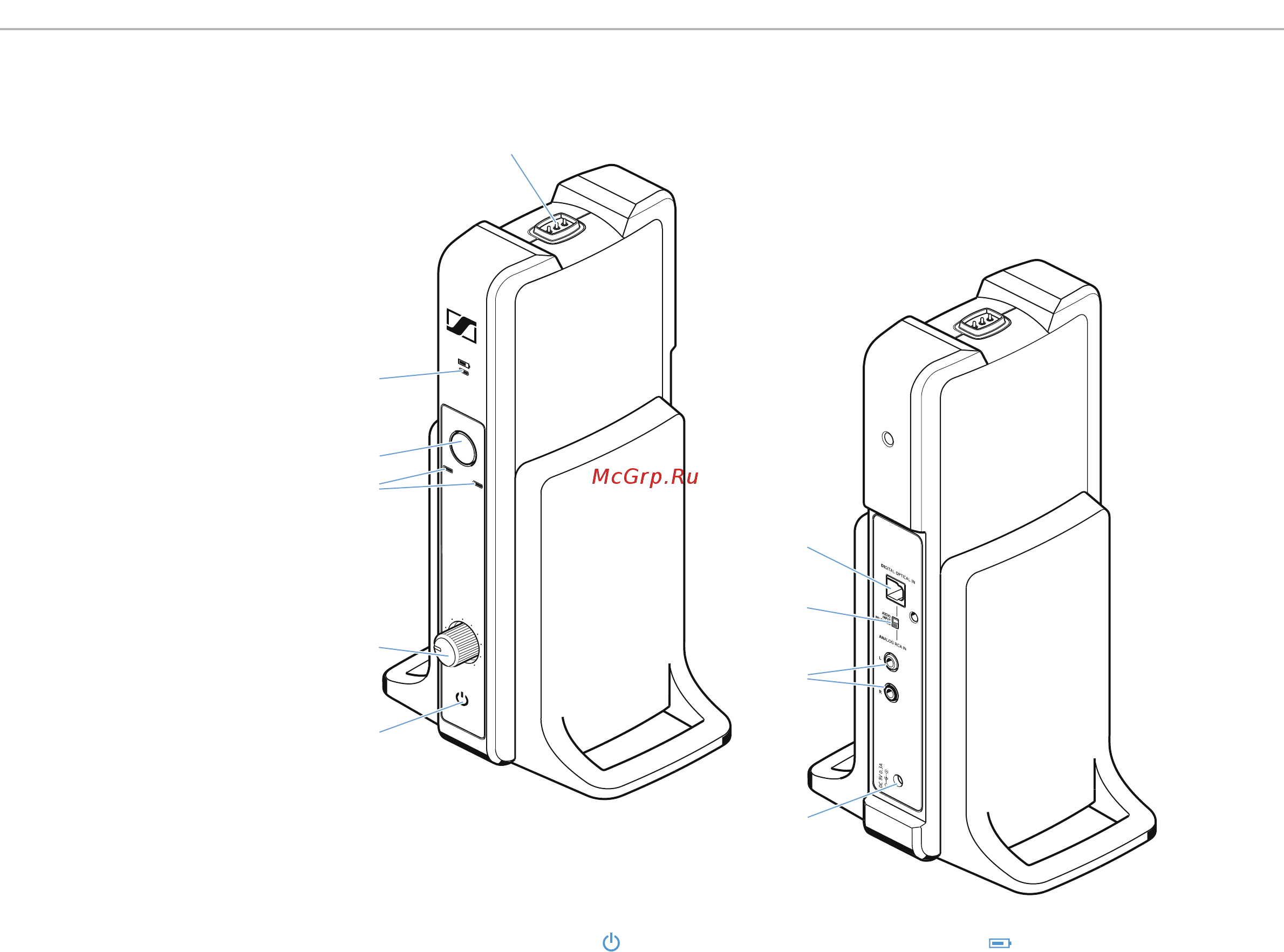 Sennheiser RS 185 черный [9/36] Tr 185