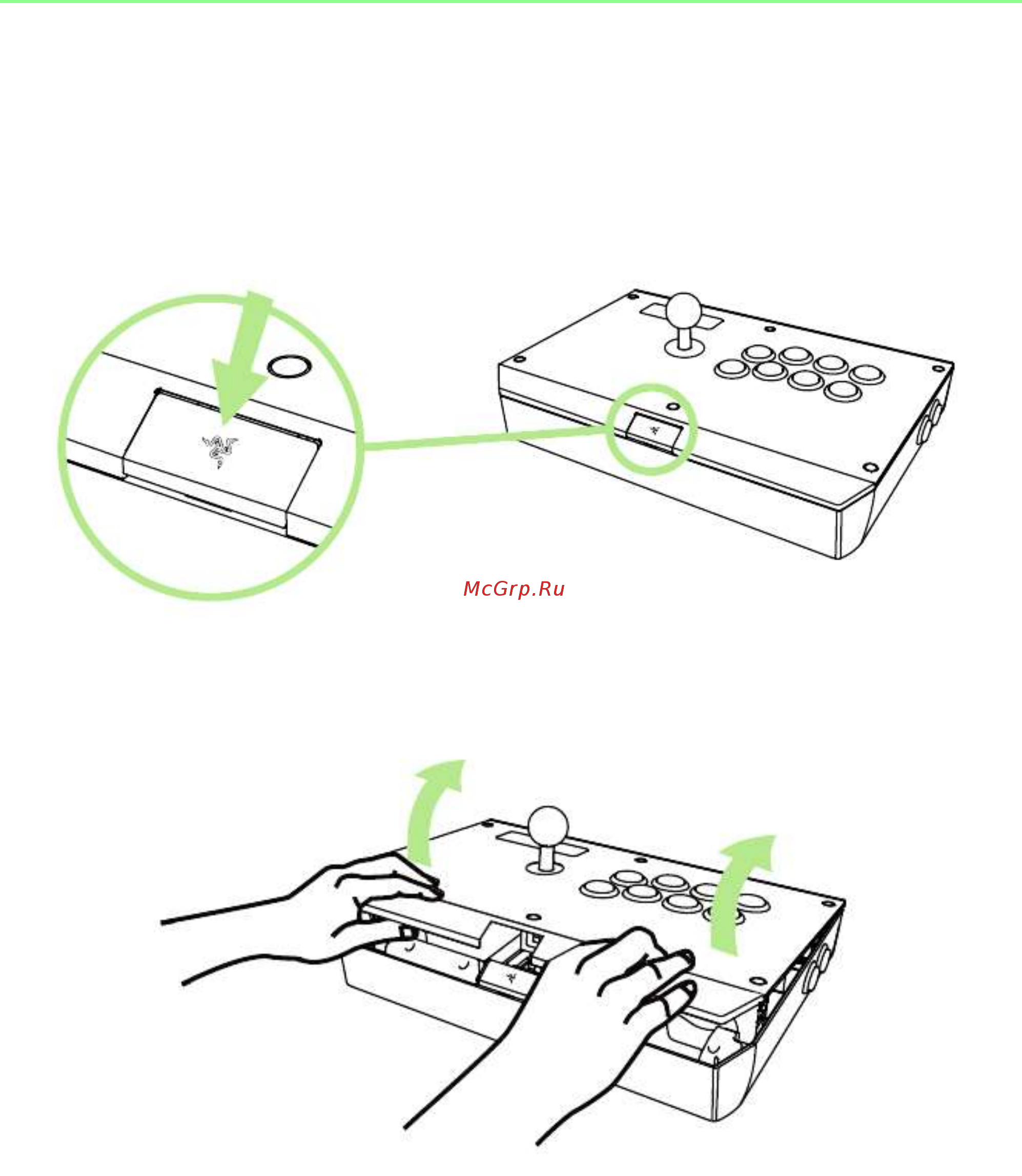 Razer Atrox [8/33] Подготовка джойстика razer atrox для xbox one к работе