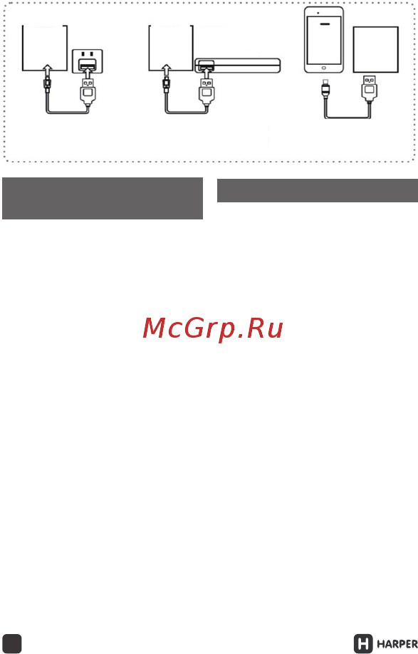 Harper PB-10005 White 10000 mAh [10/12] Х micro usb кабель