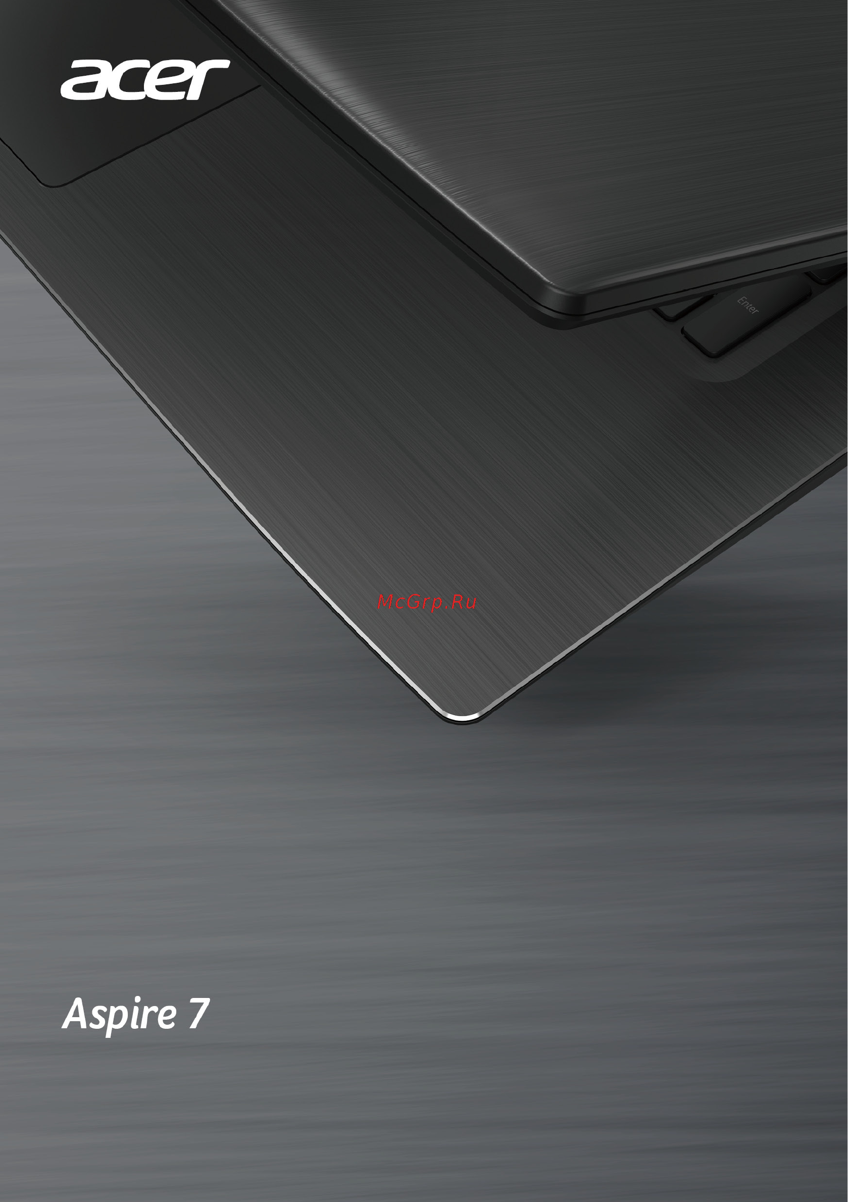 Acer Aspire A715-71G-58YJ NX.GP8ER.012 Инструкция по эксплуатации онлайн