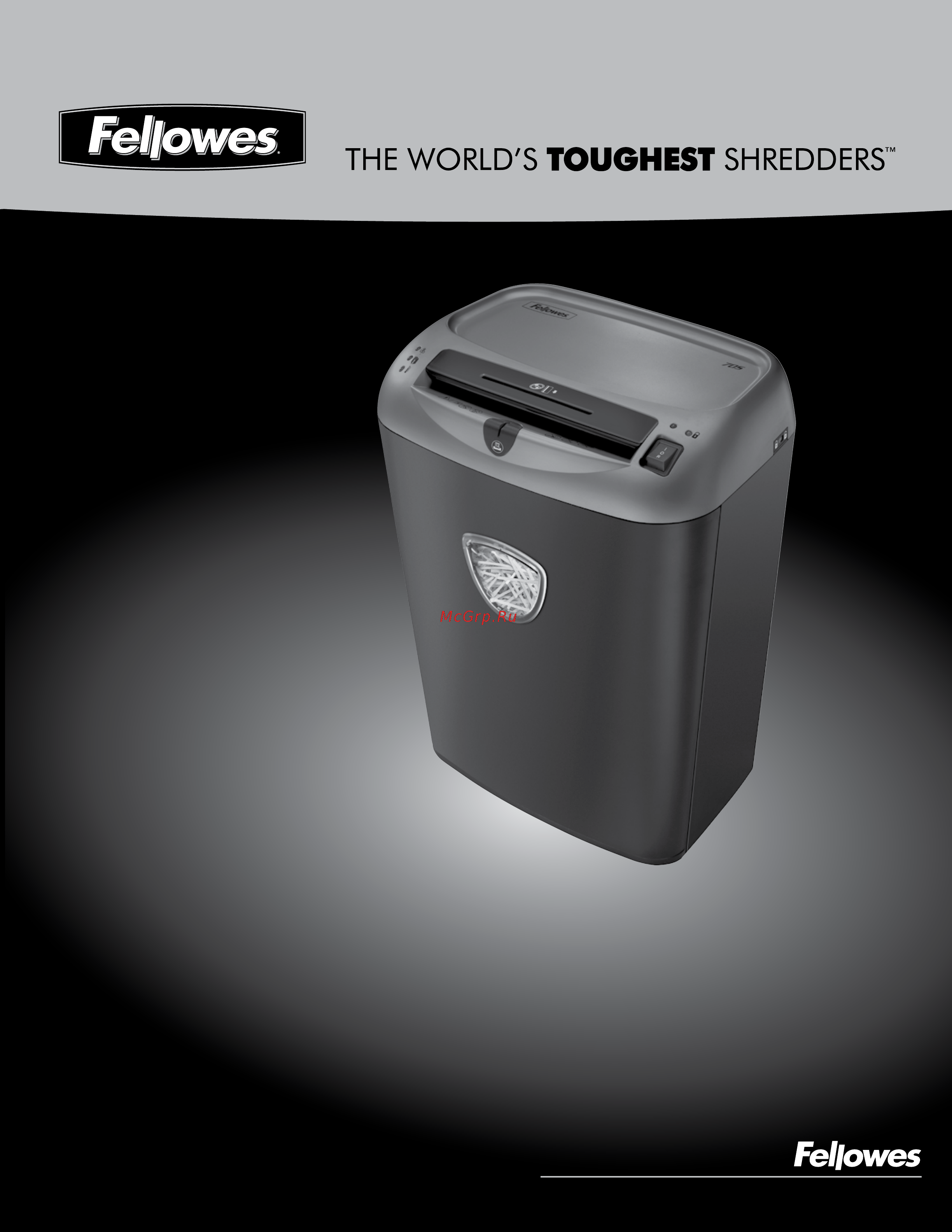 Fellowes PowerShred 70S FS-46711 Черный Инструкция по эксплуатации онлайн