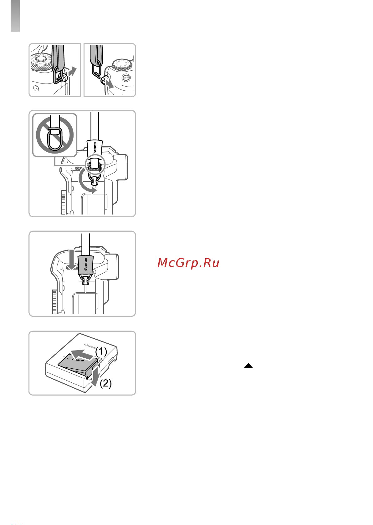 Canon EOS M5 1279C002 Черный [4/235] Закрепите кольцо