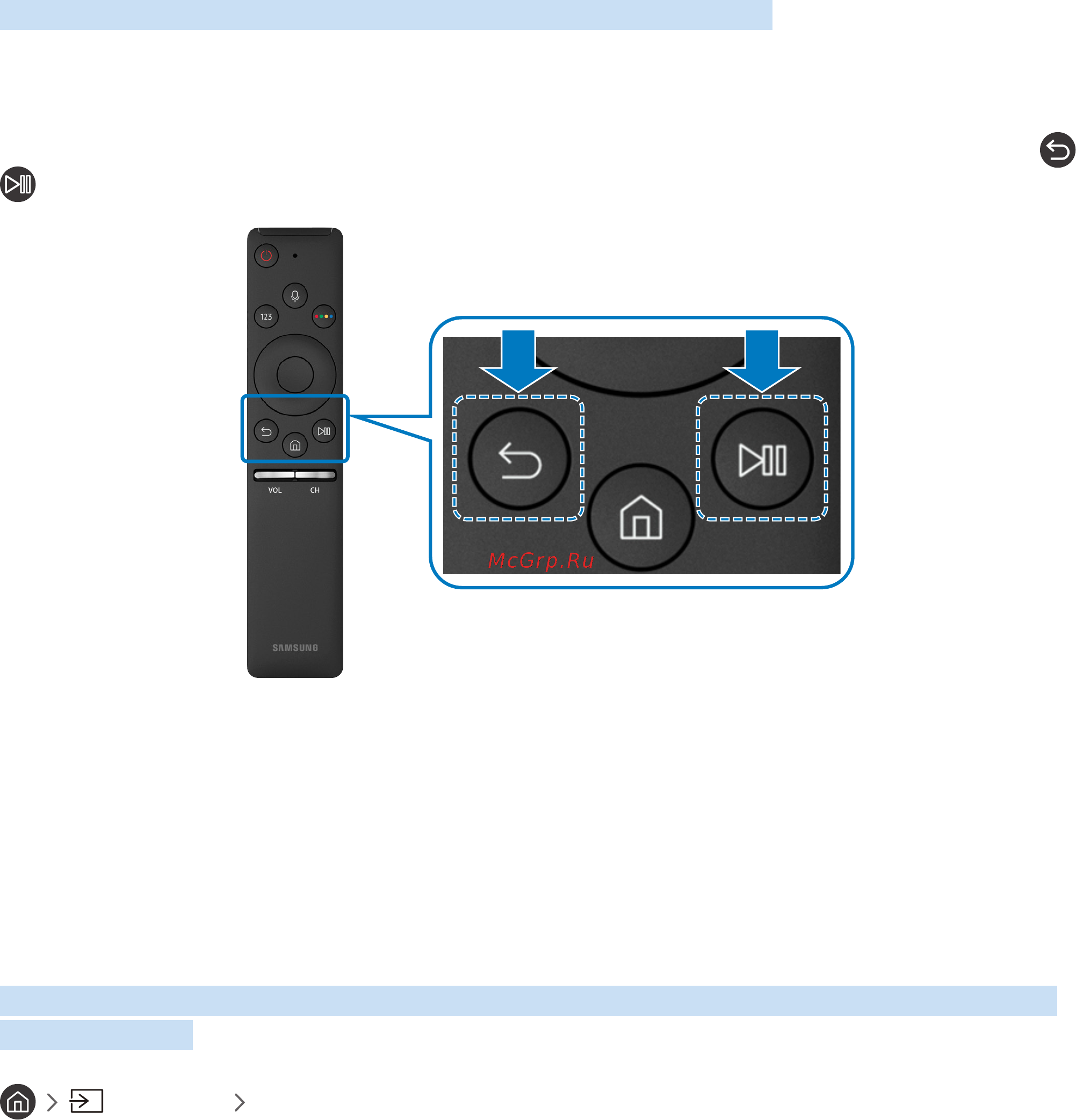 Samsung UE55M6500AU Black [34/155] Управление внешними устройствами с помощью интеллектуального пульта ду samsung использование функции универсального пульта ду