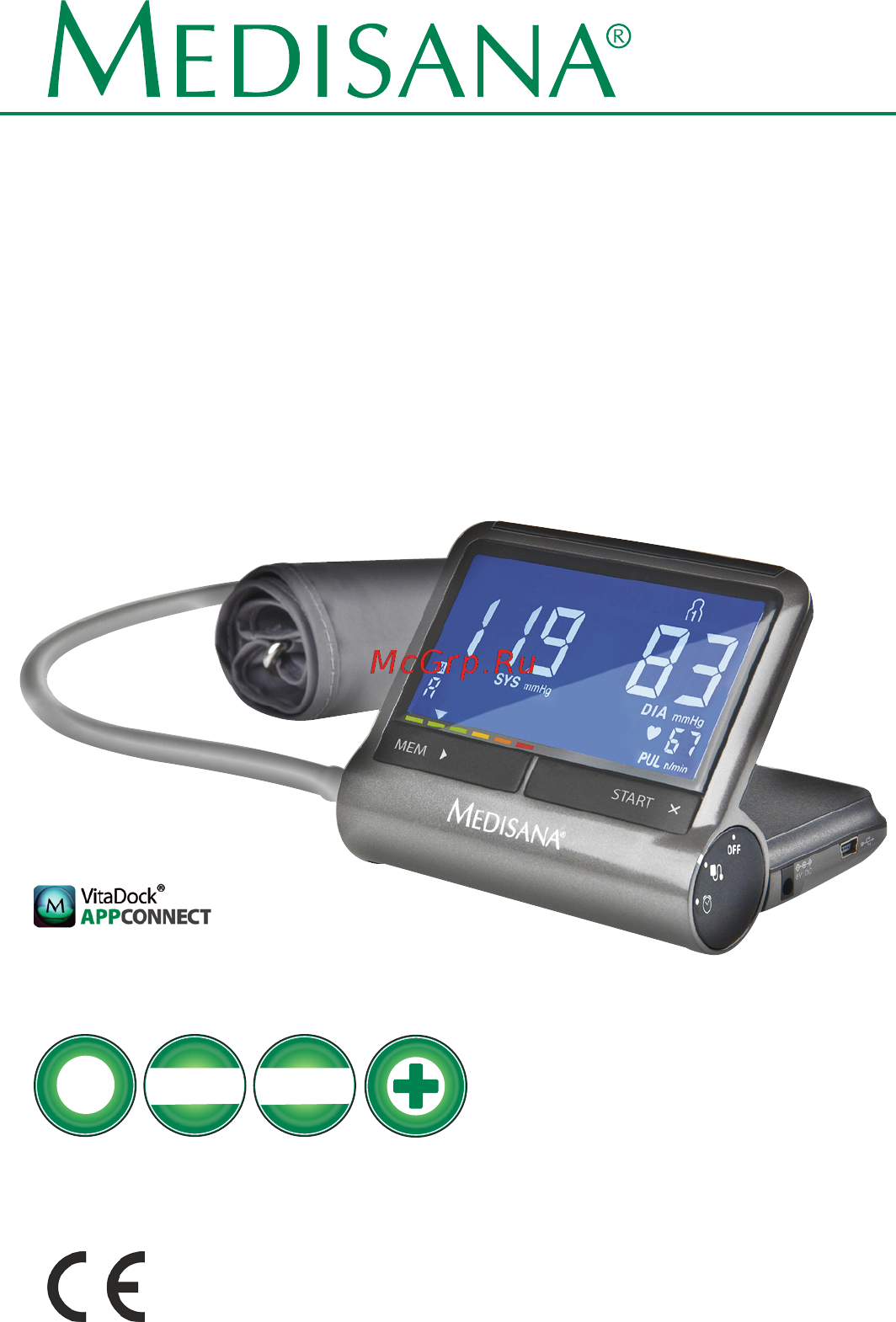 Medisana BU 550 Connect (51290) Инструкция по эксплуатации онлайн