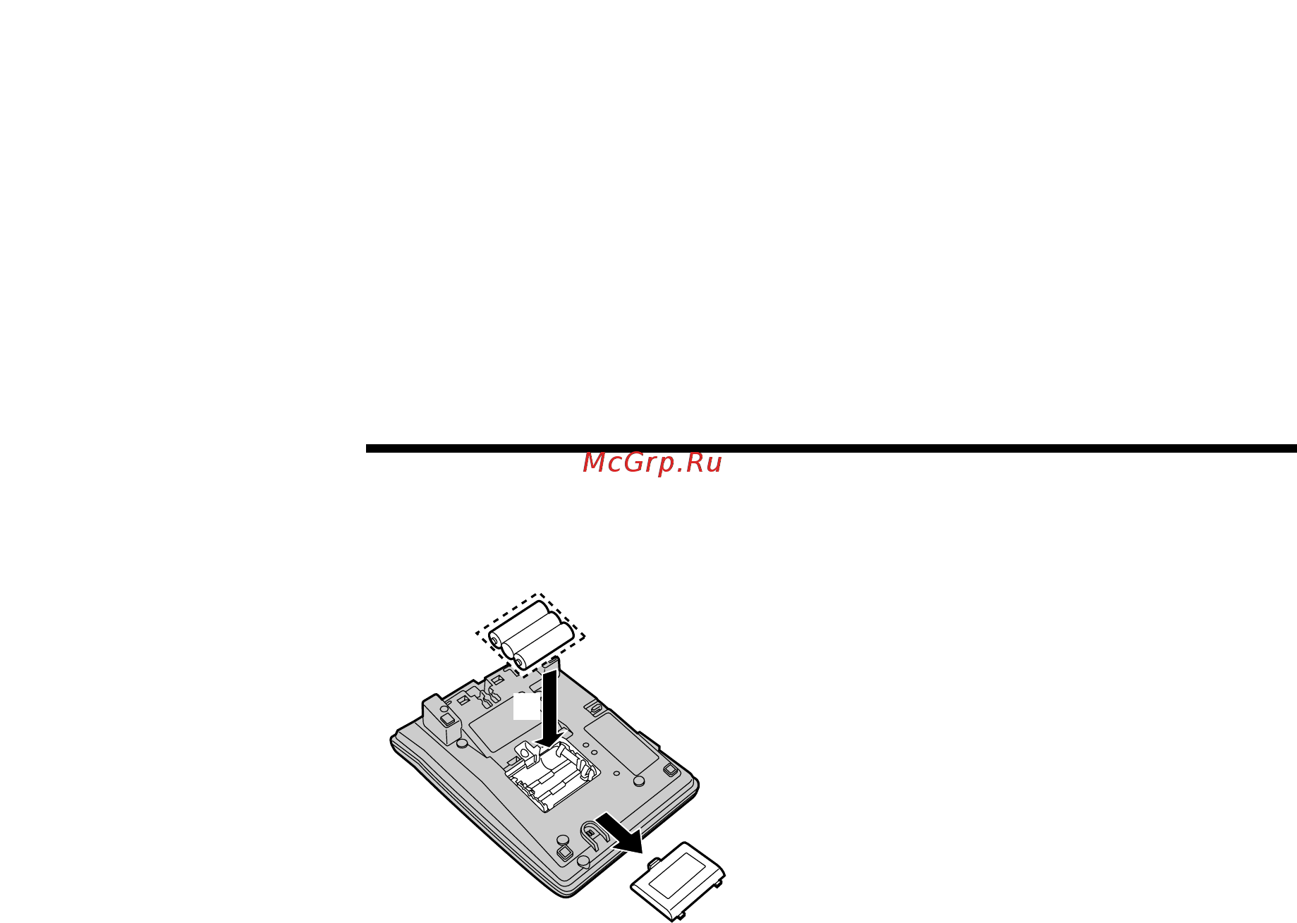 Panasonic KX-TS2365RUB черный [6/40] Yctahobka n hactpoøka