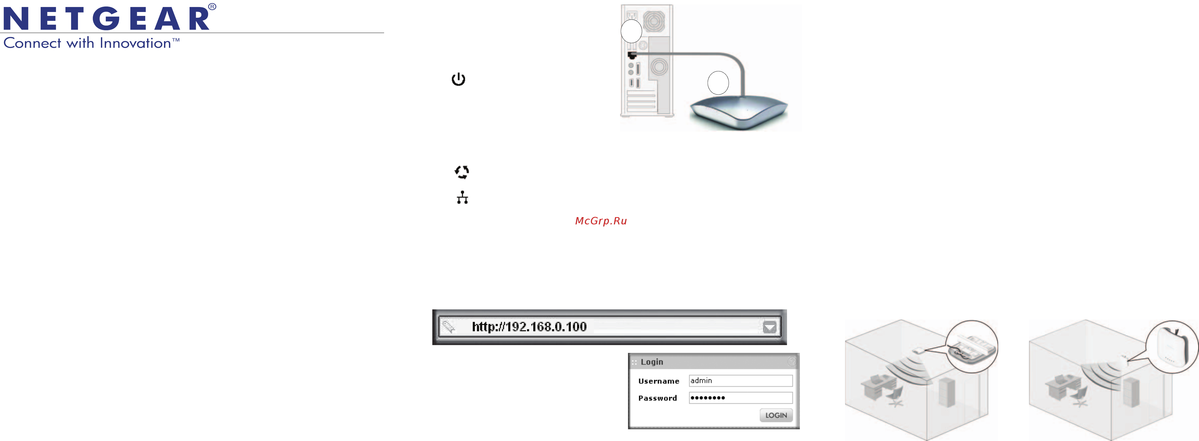 Netgear ProSafe WNDAP620 Белый Инструкция по эксплуатации онлайн