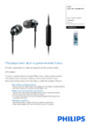 Philips SHE 3855 SG/00 CHROMZ Инструкция по эксплуатации