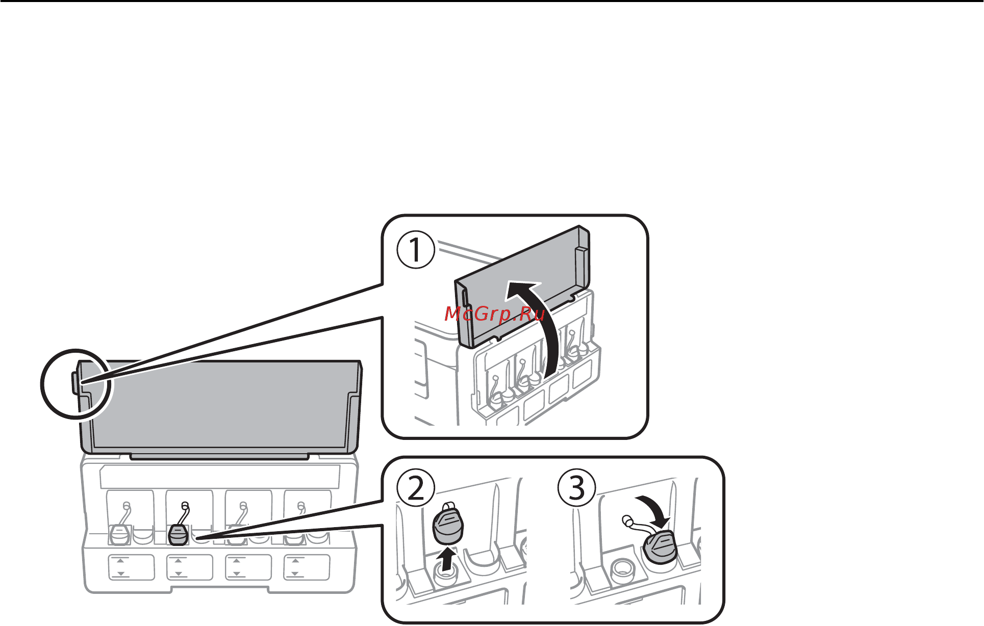 Epson L3050 Black (C11CF46405) [71/131] Перезаправка контейнеров для чернил
