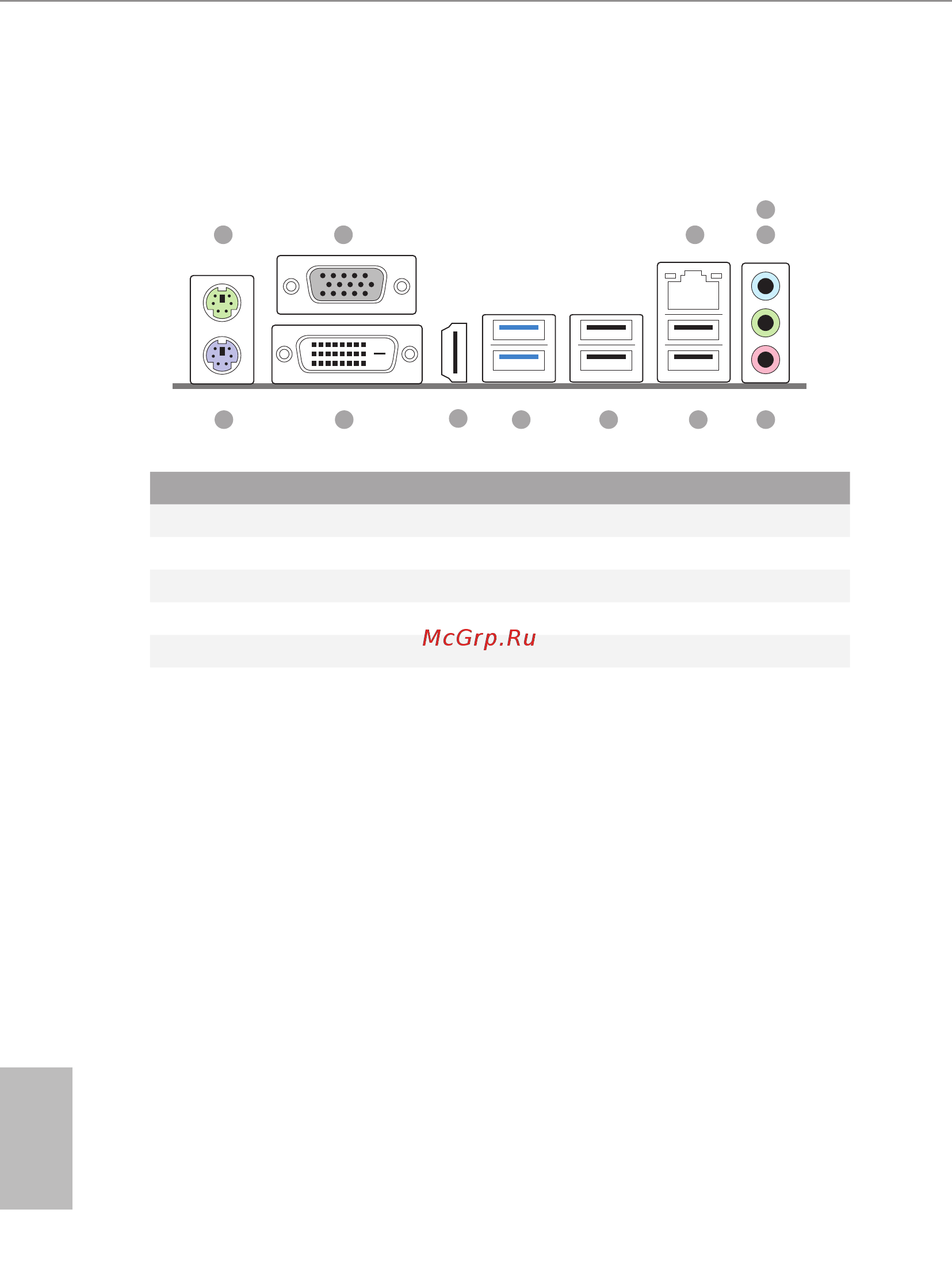 ASRock H110M-DVS R3.0 [8/79] I o panel
