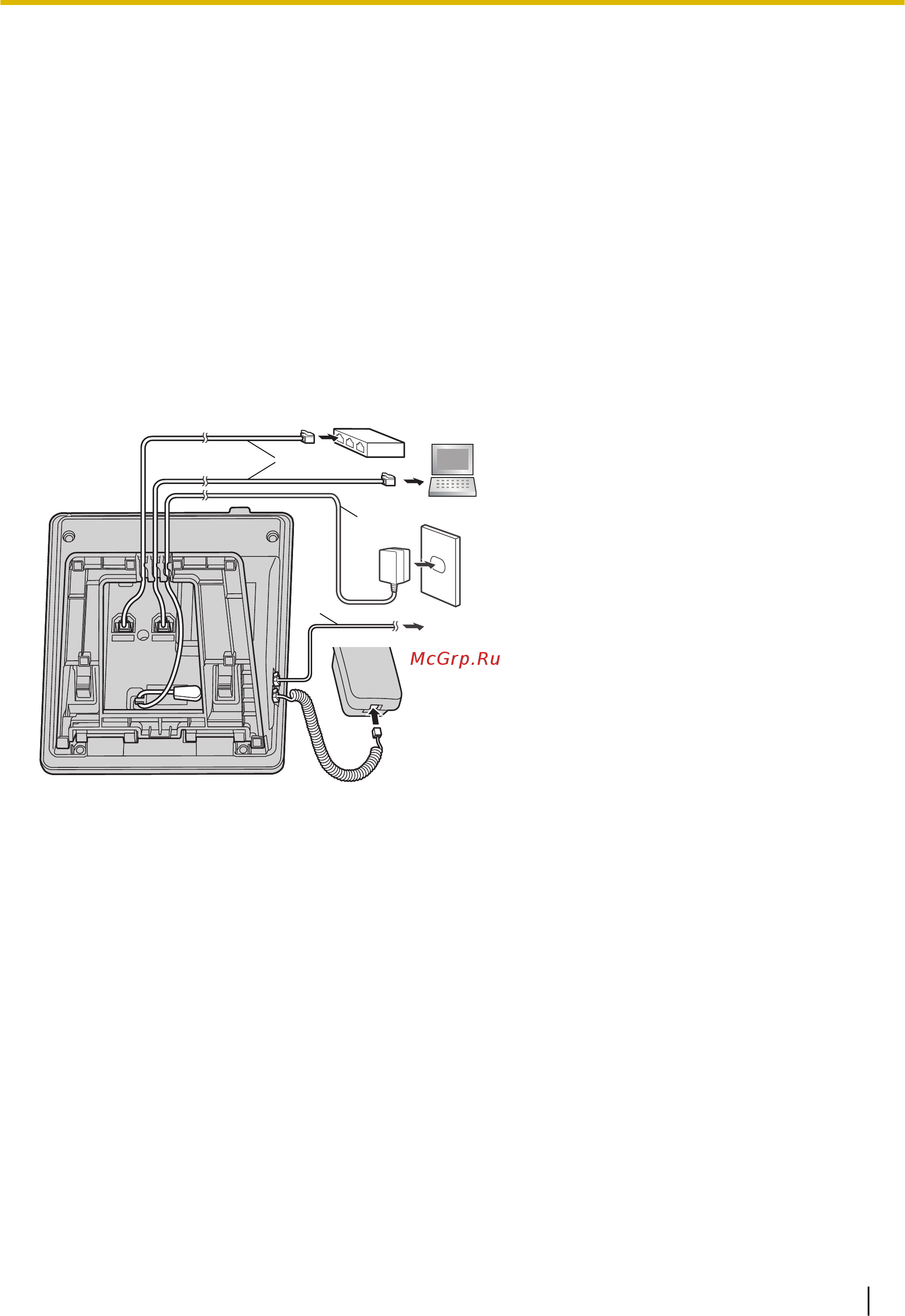 Panasonic KX-HDV230RU белый [15/116] Подключения включая дополнительный модуль kx hdv20