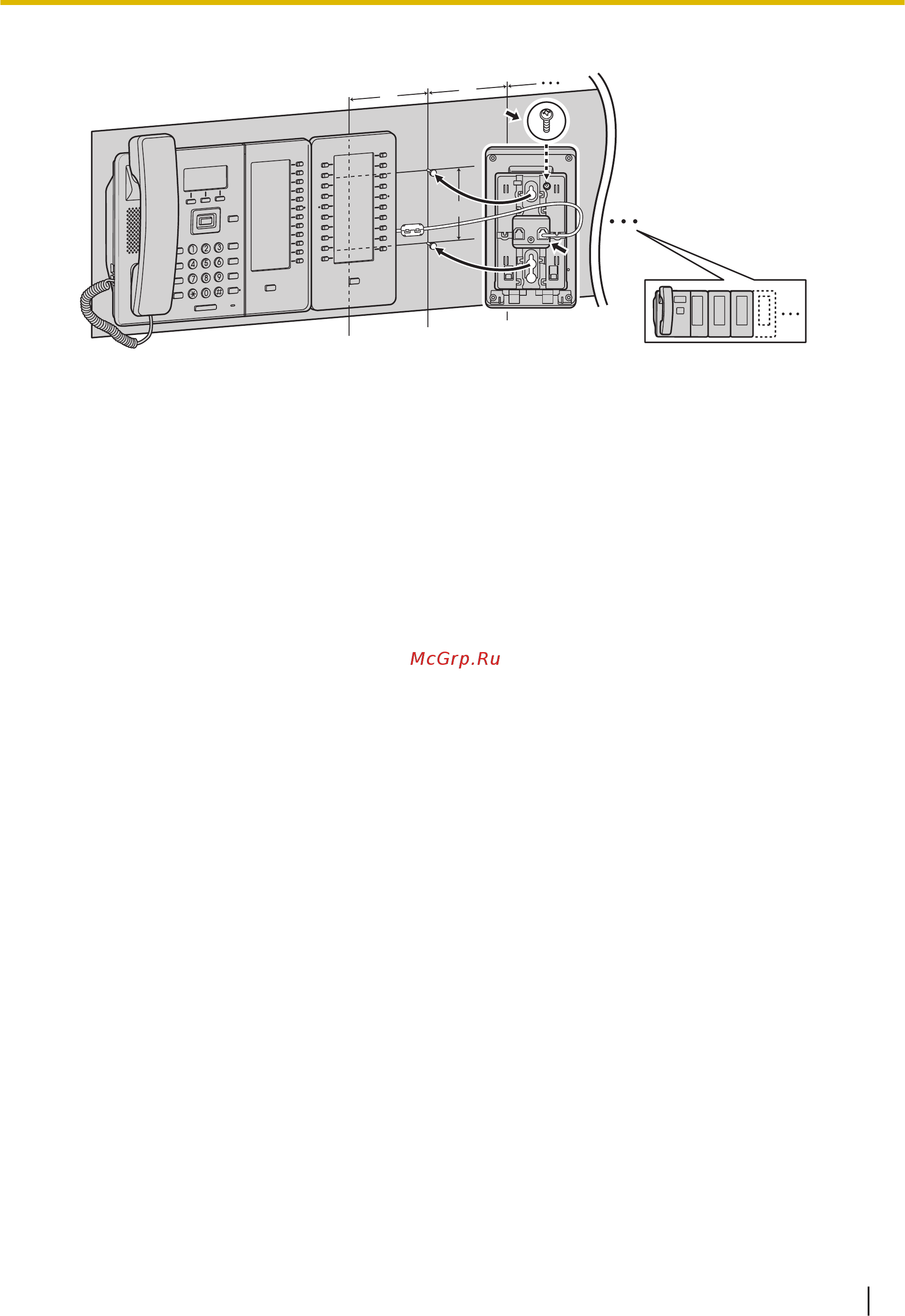 Panasonic KX-HDV230RU белый [21/116] Для 2 го 5 го kx hdv20