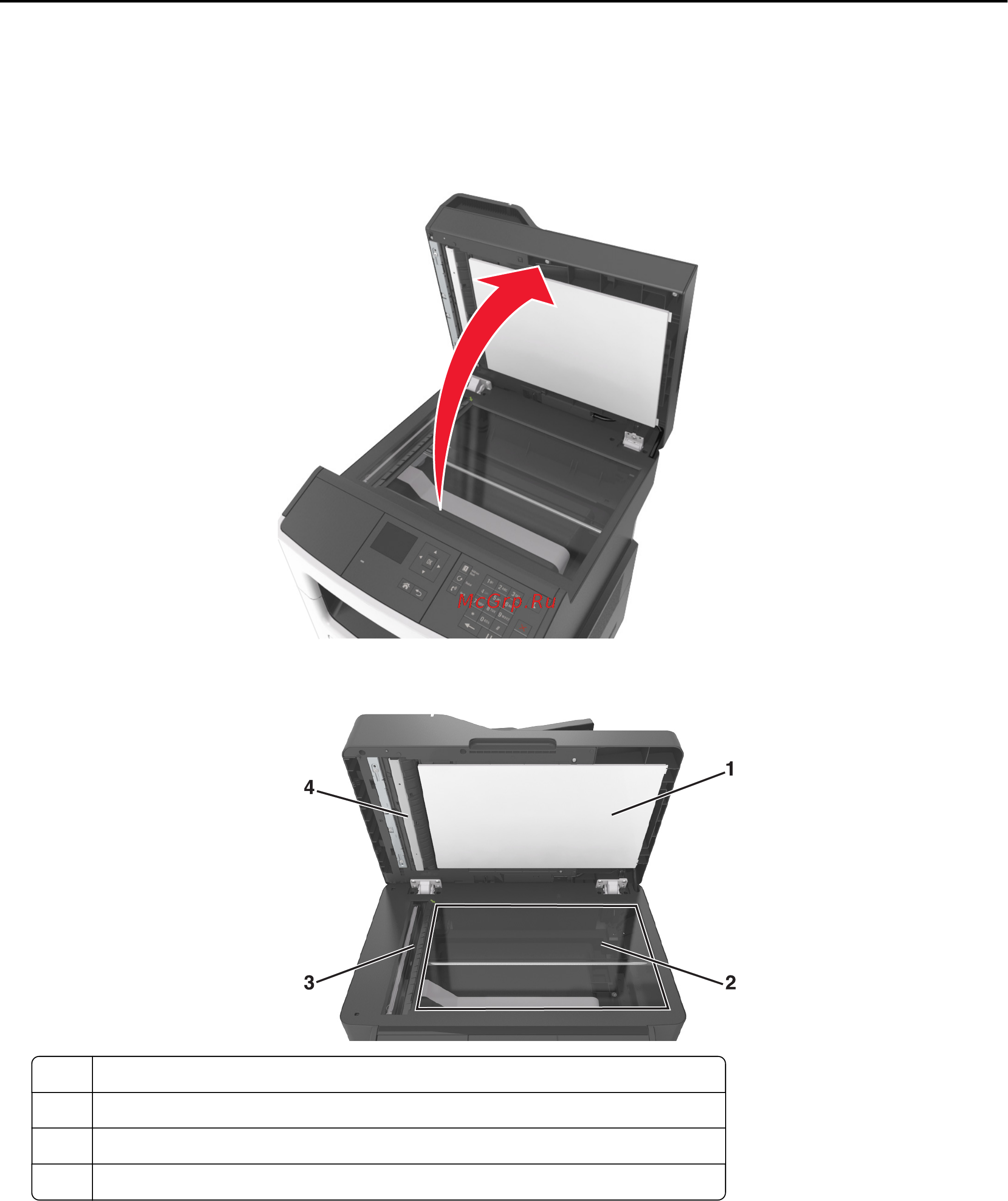 Lexmark MX310dn 35S5800 [163/273] Чистка стекла экспонирования сканера