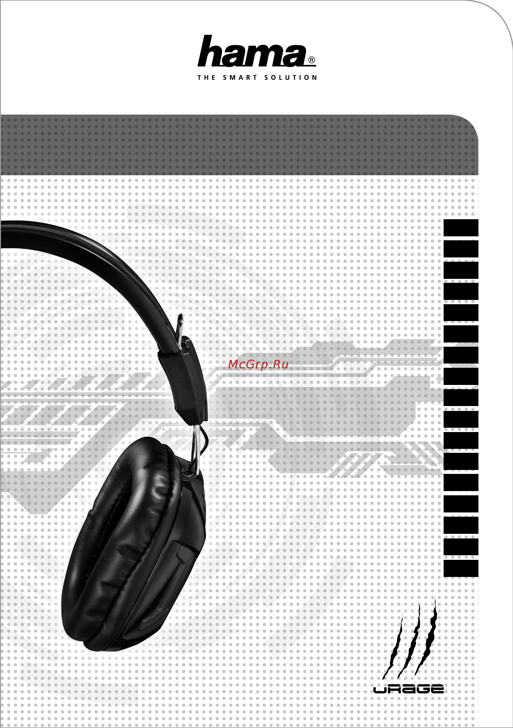 Hama uRage SoundZ Essentia черный Инструкция по эксплуатации онлайн