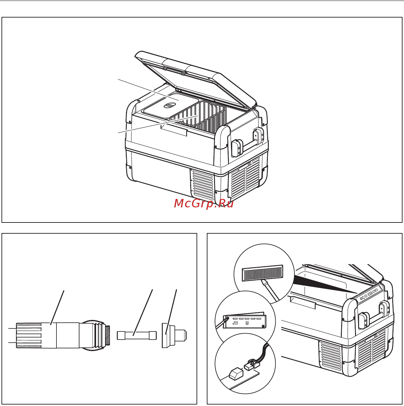 Dometic CoolFreeze CFX 65W 4960652709941 Серый, черный [5/392] Cfx65dz