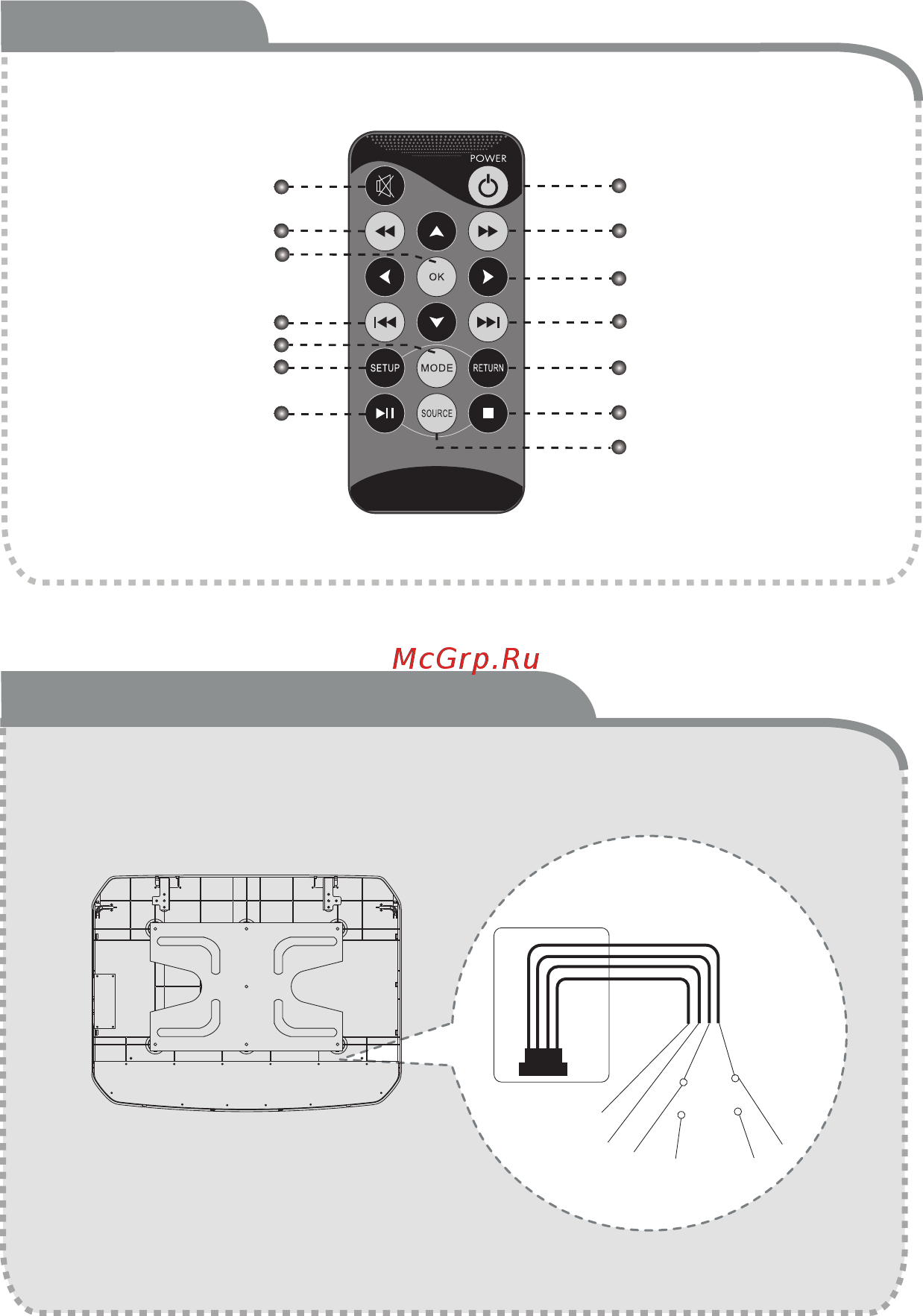Avel AVS1550MPP [3/6] Подключение освещения
