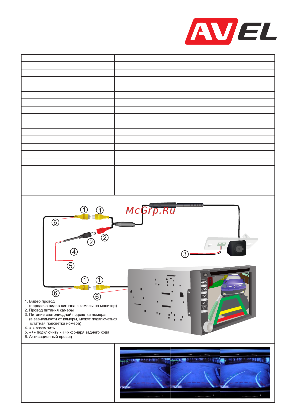 Avis AVS326CPR (#102) Инструкция по эксплуатации онлайн