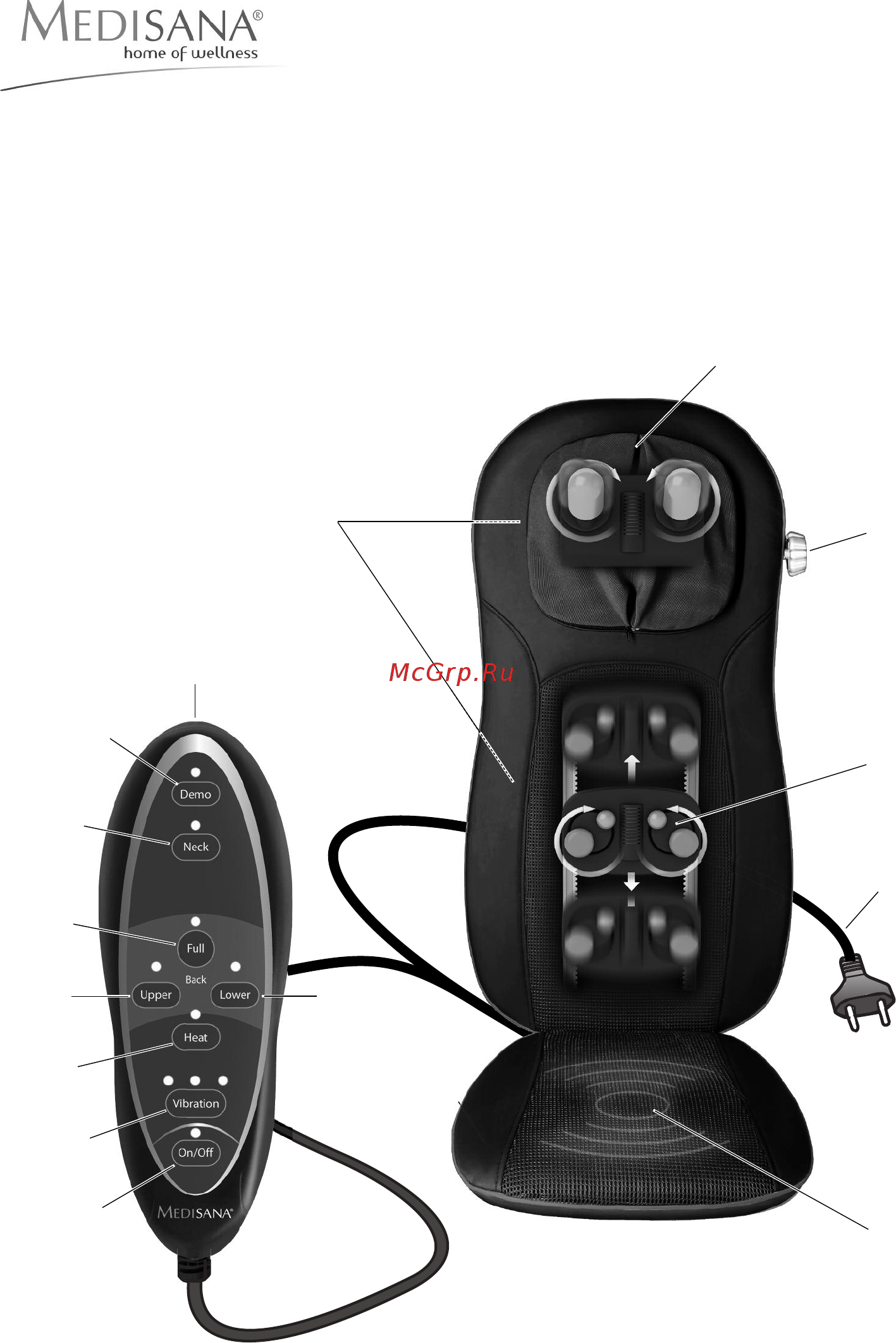 Medisana MCN Pro 88970 Инструкция по эксплуатации онлайн [3/19] 294721