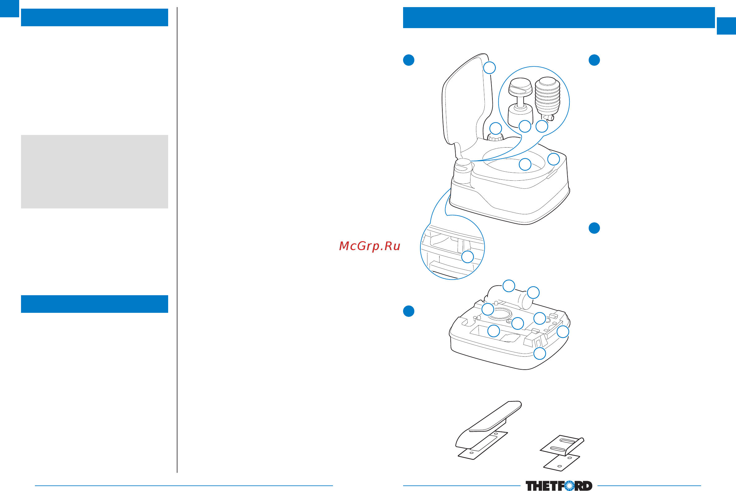 Thetford Porta Potti Qube 365 Слоновая кость [9/81] Cs překlad originálního návodu k použití