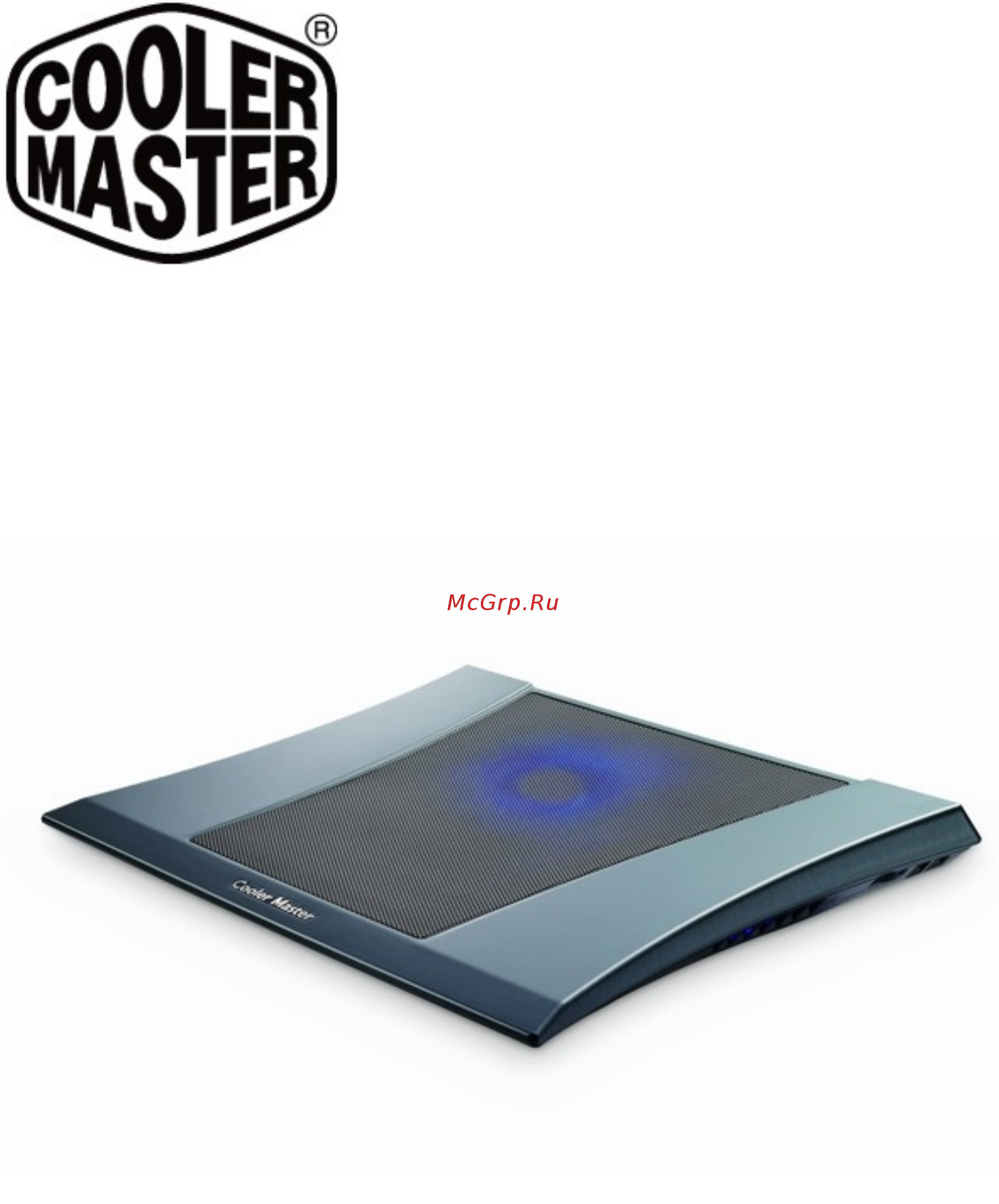Cooler Master NotePal Ax (R9-NBC-4WBK-GP) Инструкция по эксплуатации онлайн
