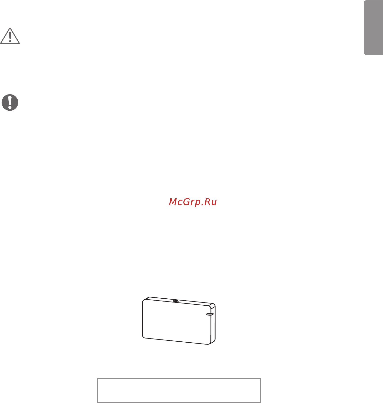 LG 55VH7B-B [7/27] Принадлежности приобретаемые отдельно