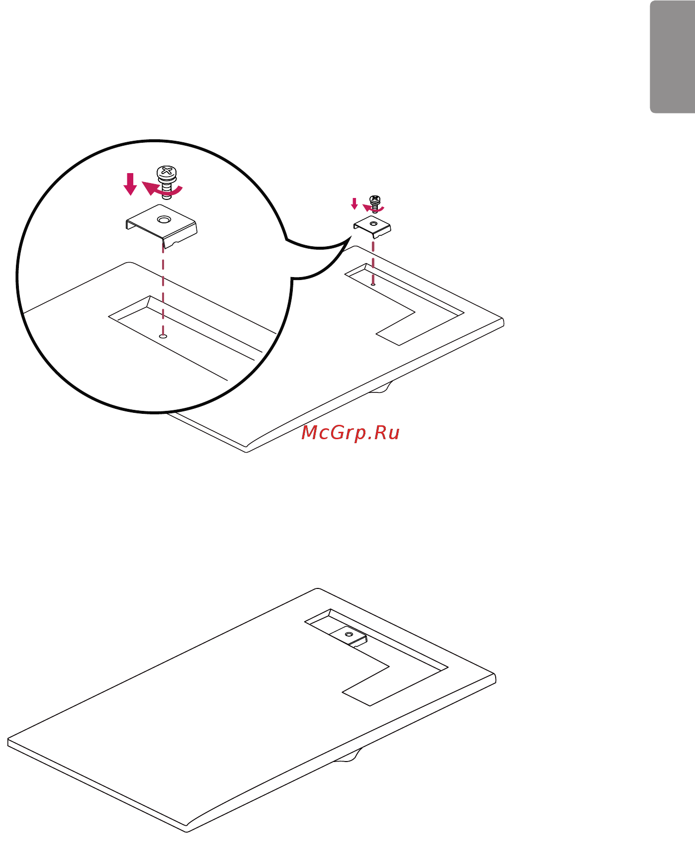 LG 65SM5C-B [15/45] Установка крышки памяти