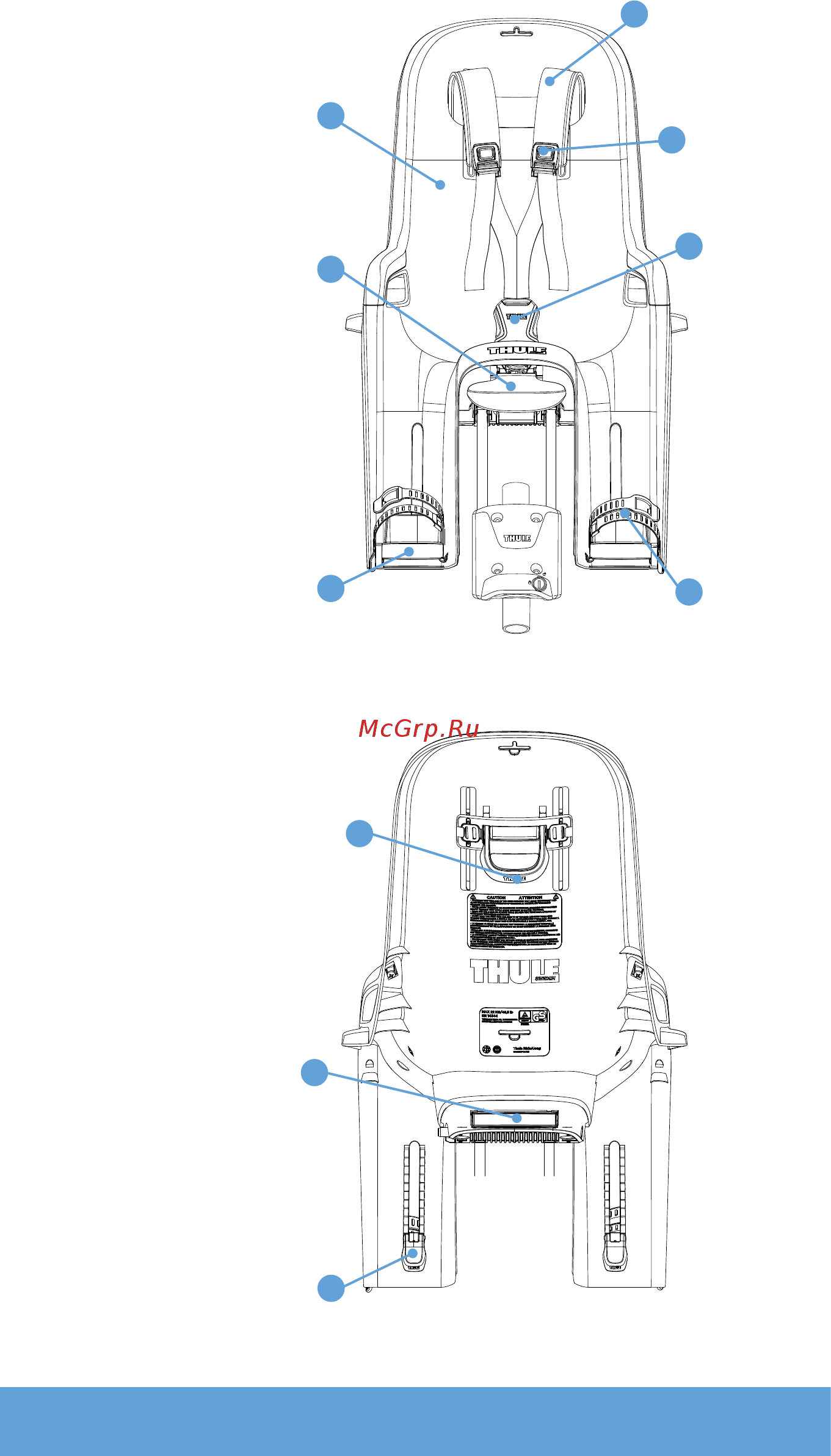 Thule RideAlong new темно-серое [4/120] Thule ridealong product overview übersicht