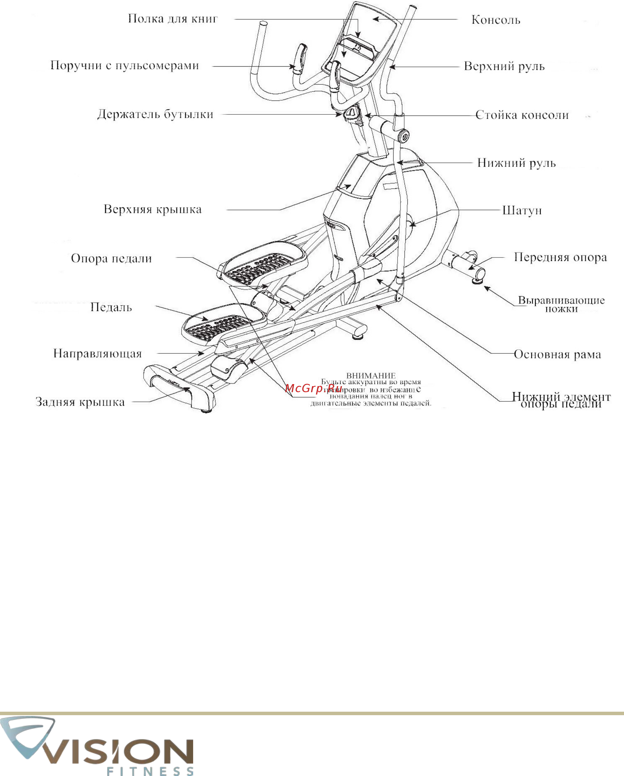 Vision Fitness X20 TOUCH [9/30] Сборка оборудования
