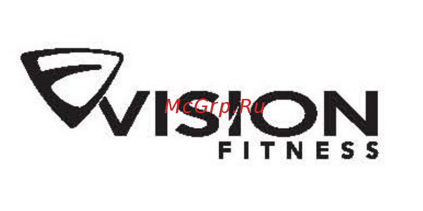 Vision Fitness Vision_R20_Touch Инструкция по эксплуатации онлайн