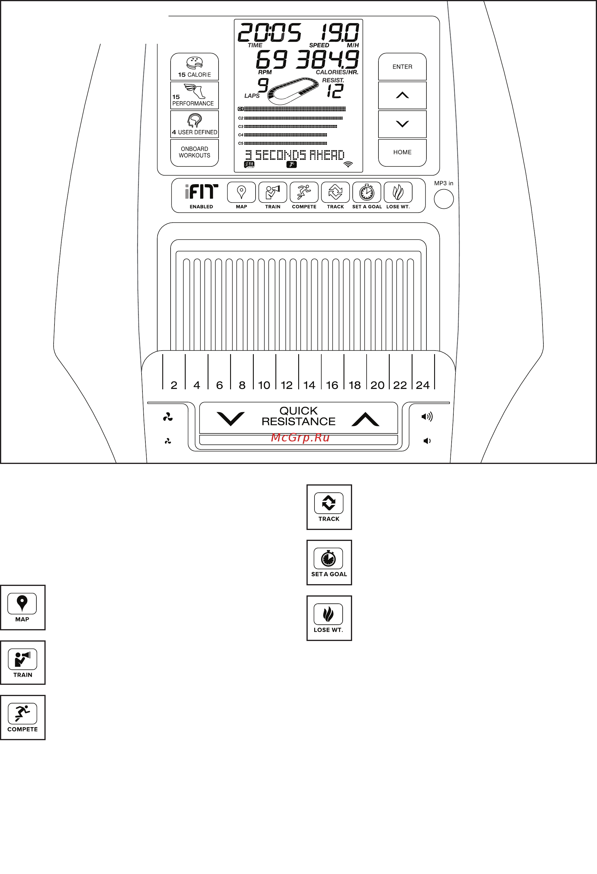 NordicTrack R105 NTEVEX79914 Инструкция по эксплуатации онлайн [17/36] 380267