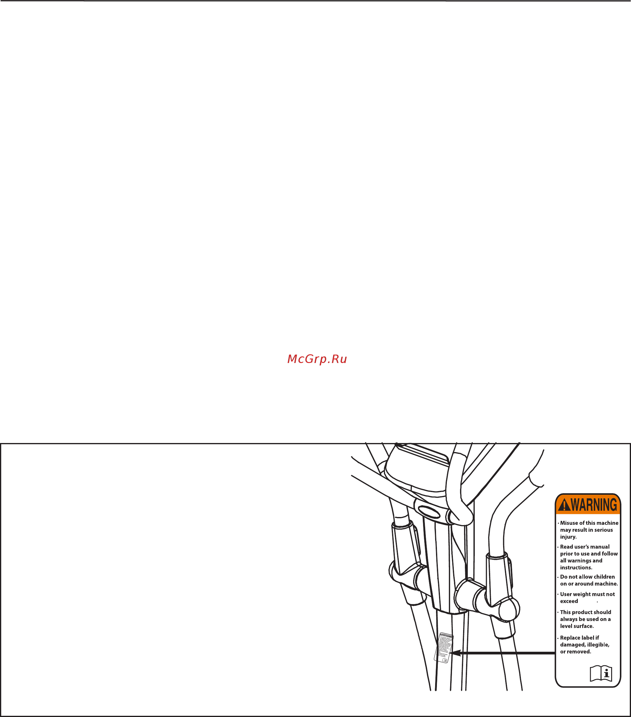 NordicTrack Audio Strider 450 NTIVEL70415 [4/20] Страница 4