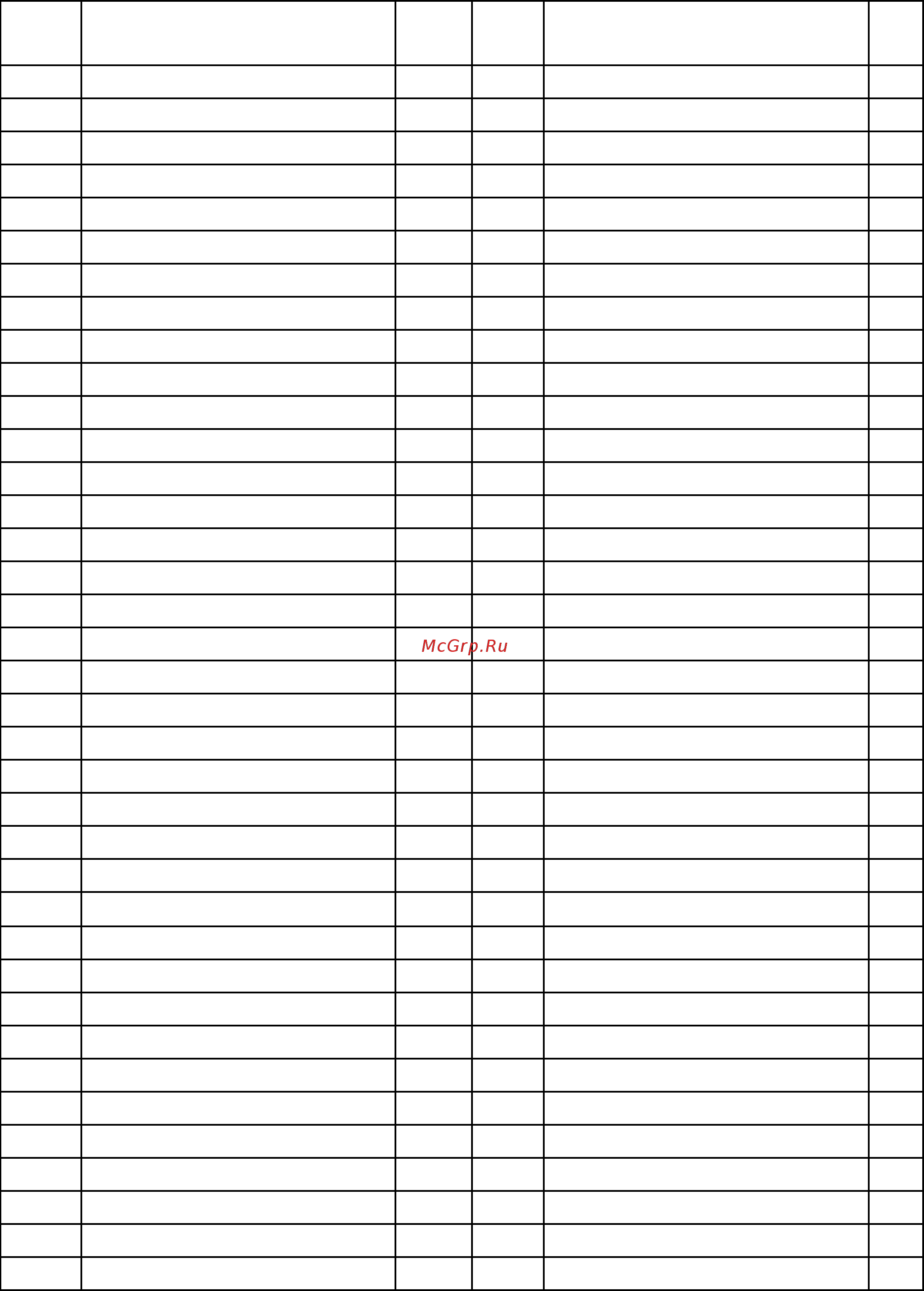 APPLEGATE T40 MDC 8934 [6/16] Список комплектующих частей