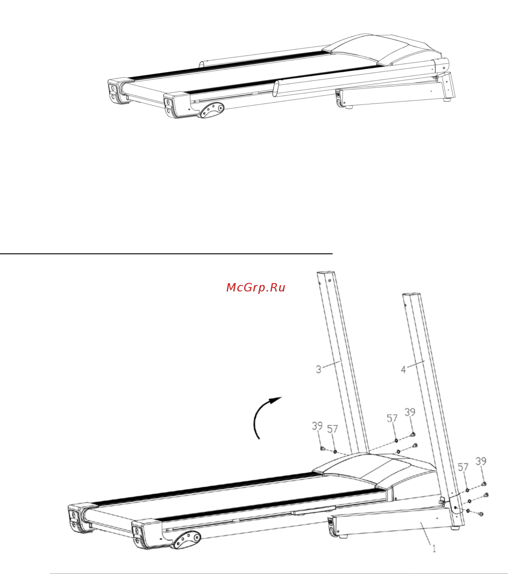 APPLEGATE T40 MDC [9/16] Внимание во время крепления винтов и болтов не следует их сильно затягивать это необходимо сделать в конце сборки шаг 1