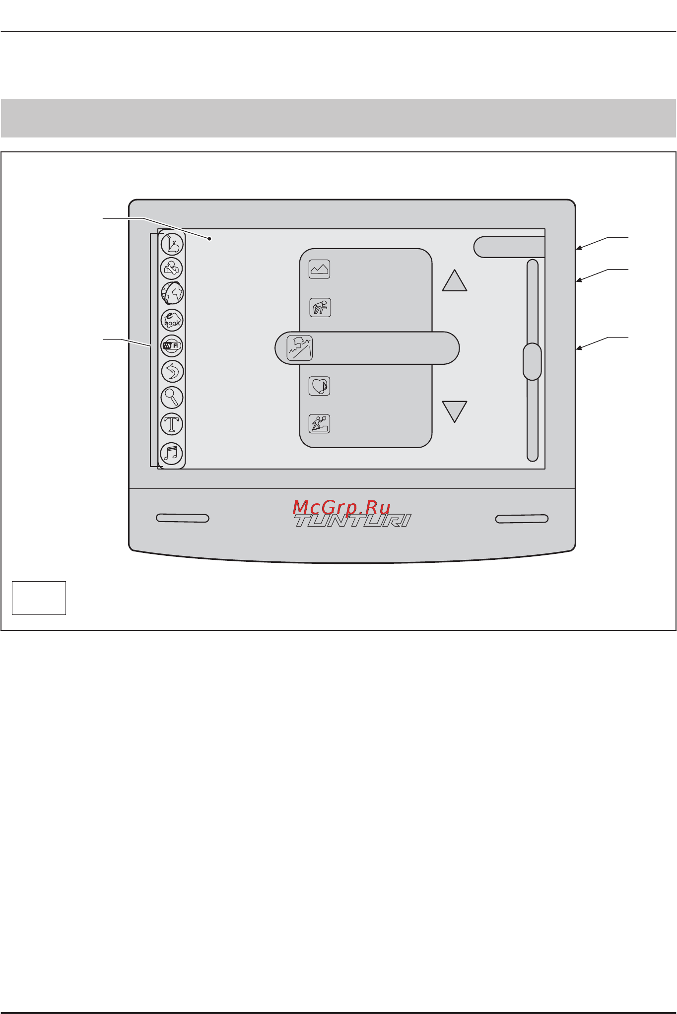 Tunturi Pure 10.0 [20/40] Пульт рис e