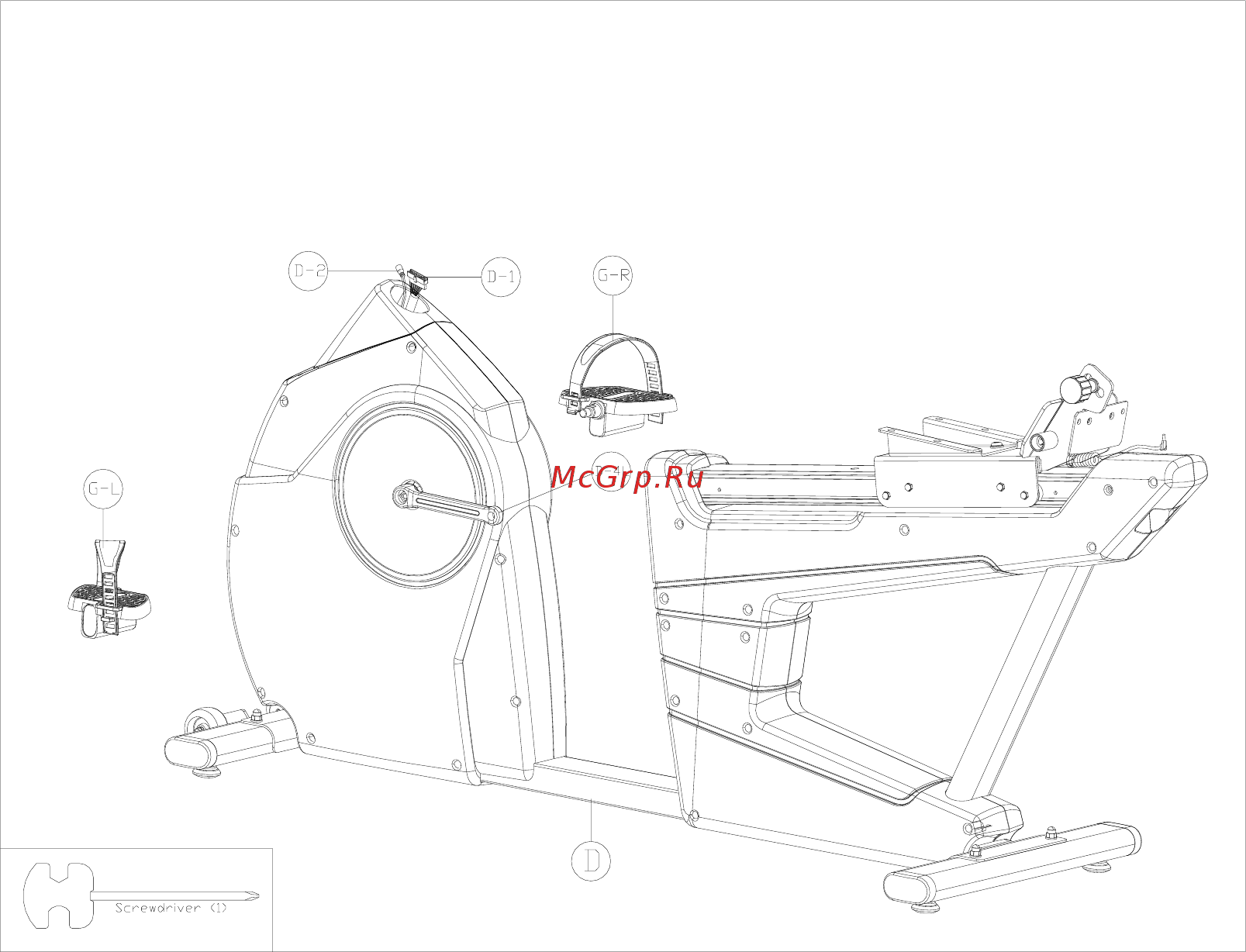 Oxygen Fitness NEXUS GURU RB HRC Инструкция по эксплуатации онлайн [10/20] 297130