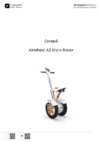 Airwheel 16" a3 520WH WHITE-ORANGE Инструкция по эксплуатации