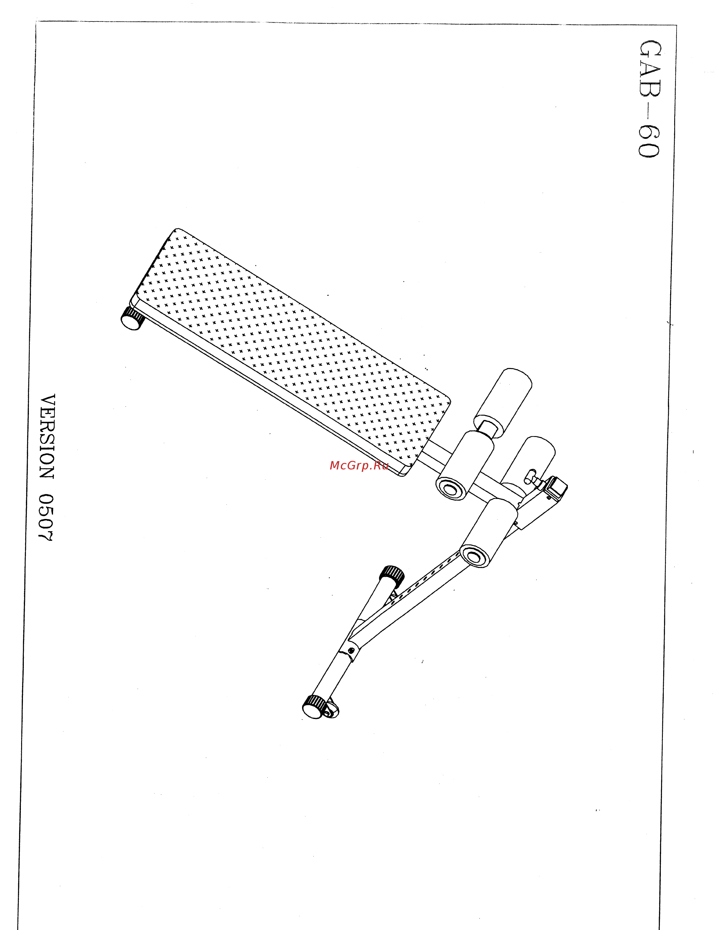 Body Solid GAB60 Инструкция по эксплуатации онлайн