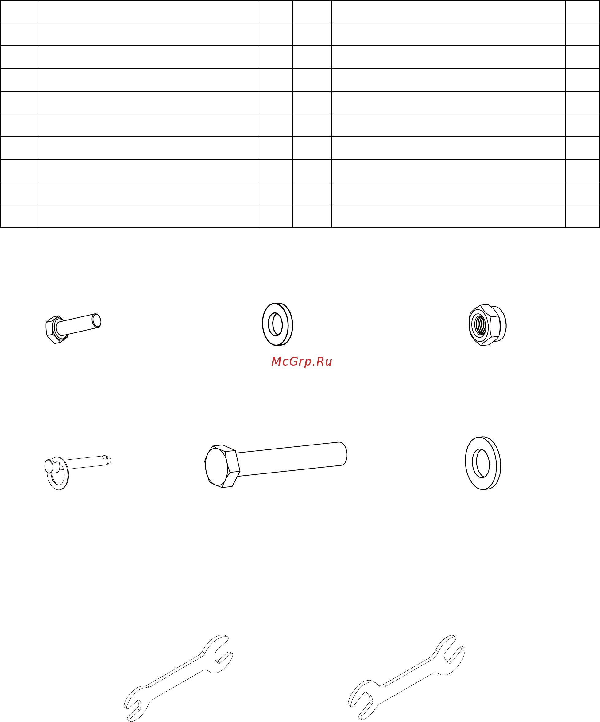 LifeGear 76200 [4/12] Hardware packing list tools