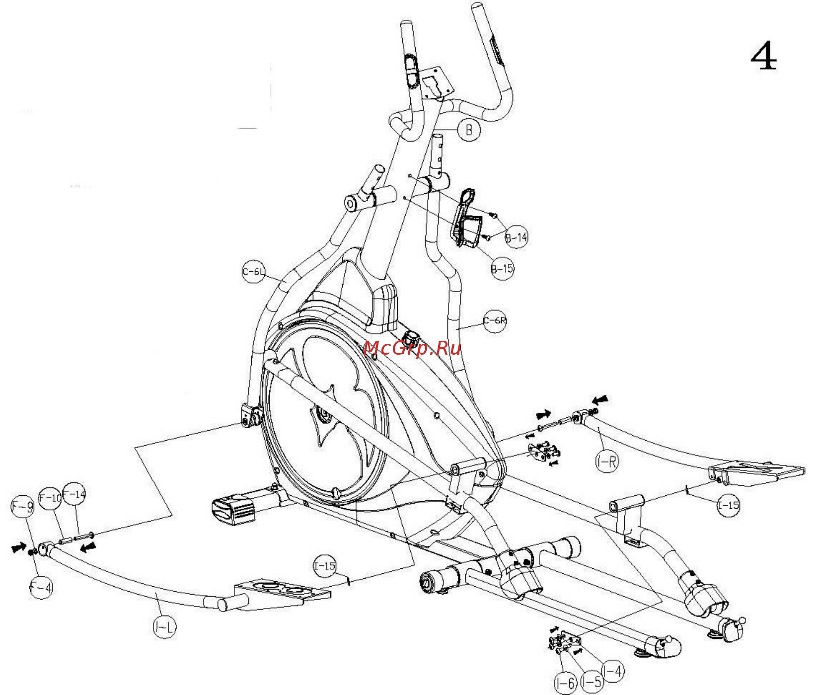 Oxygen Fitness EX-45FD HRC+ 12436 Инструкция по эксплуатации онлайн [8/17] 380180