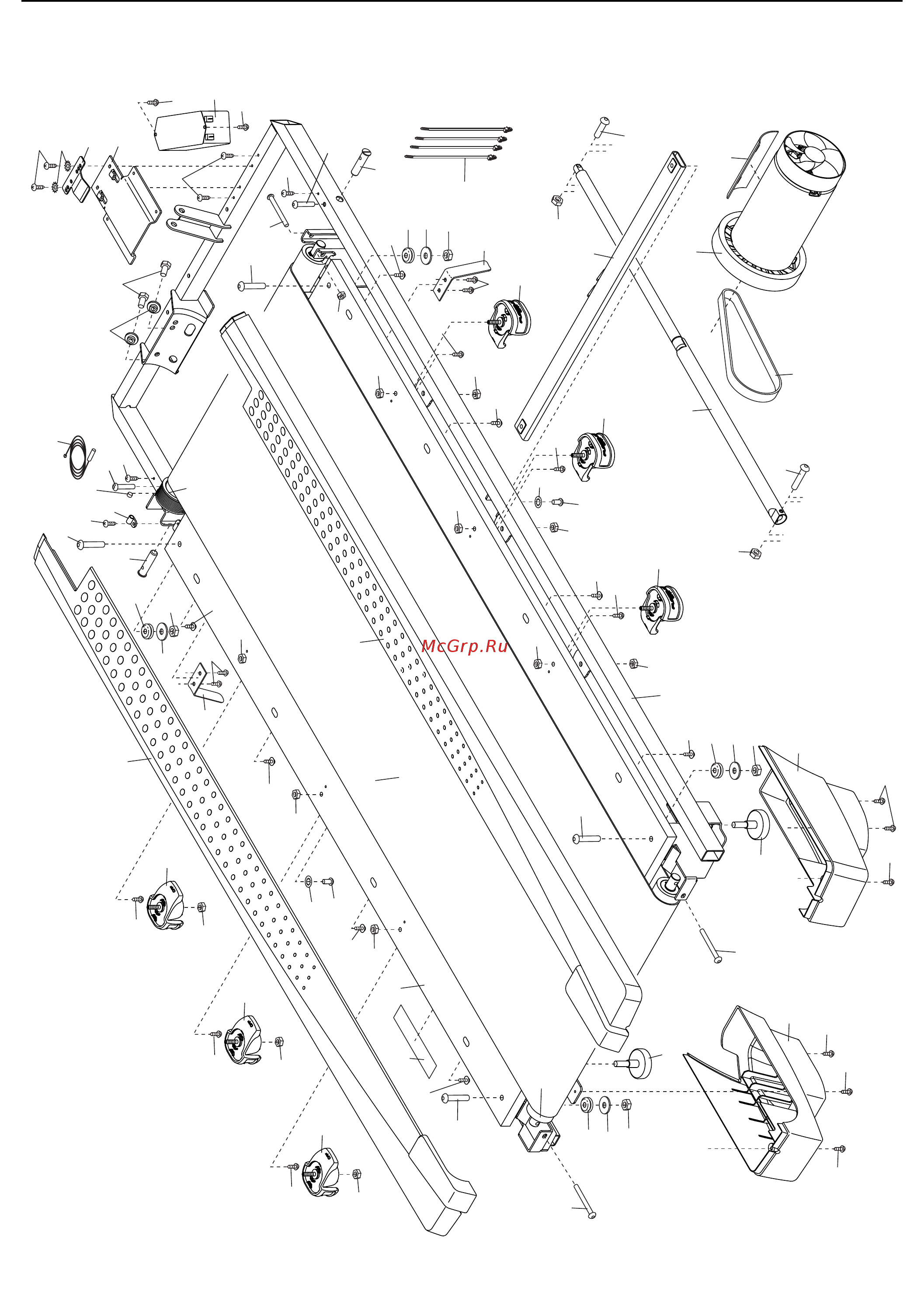 NordicTrack С300 NETL12914 [36/40] Сборочный чертеж a