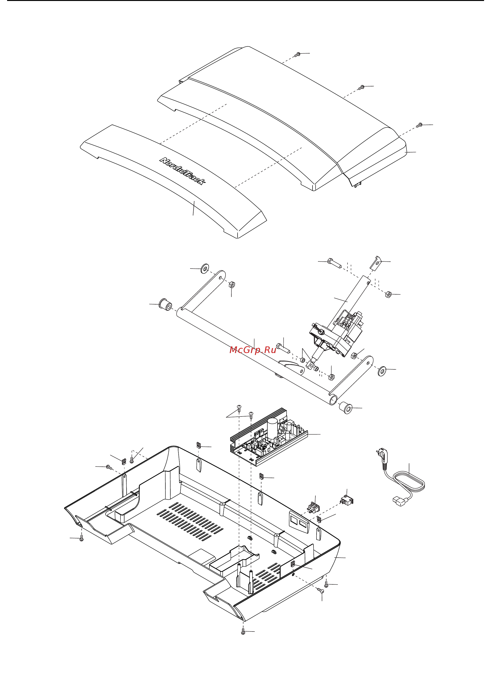 NordicTrack С300 NETL12914 [37/40] Сборочный чертеж b