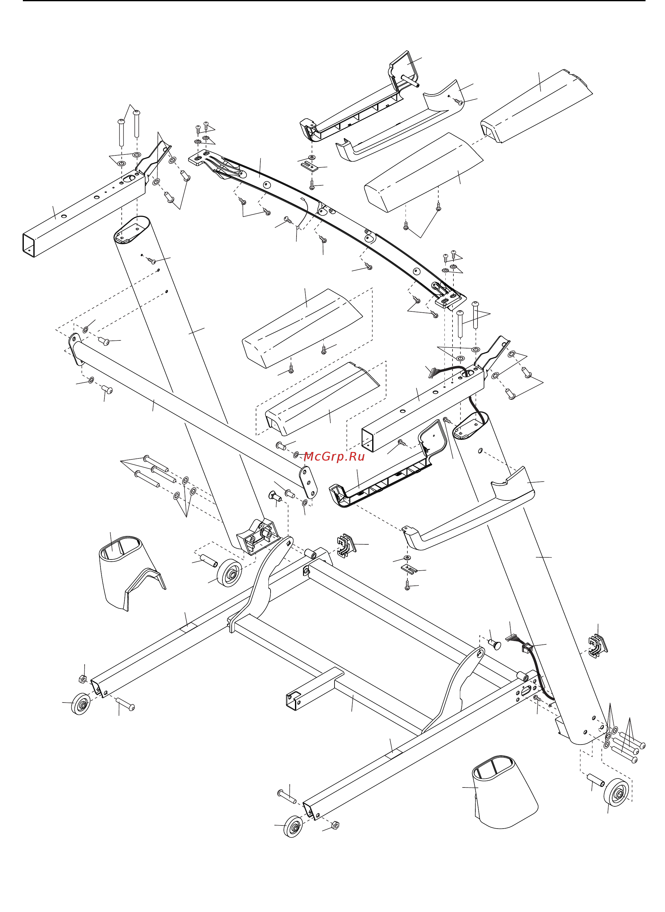 NordicTrack С300 NETL12914 [38/40] Сборочный чертеж c