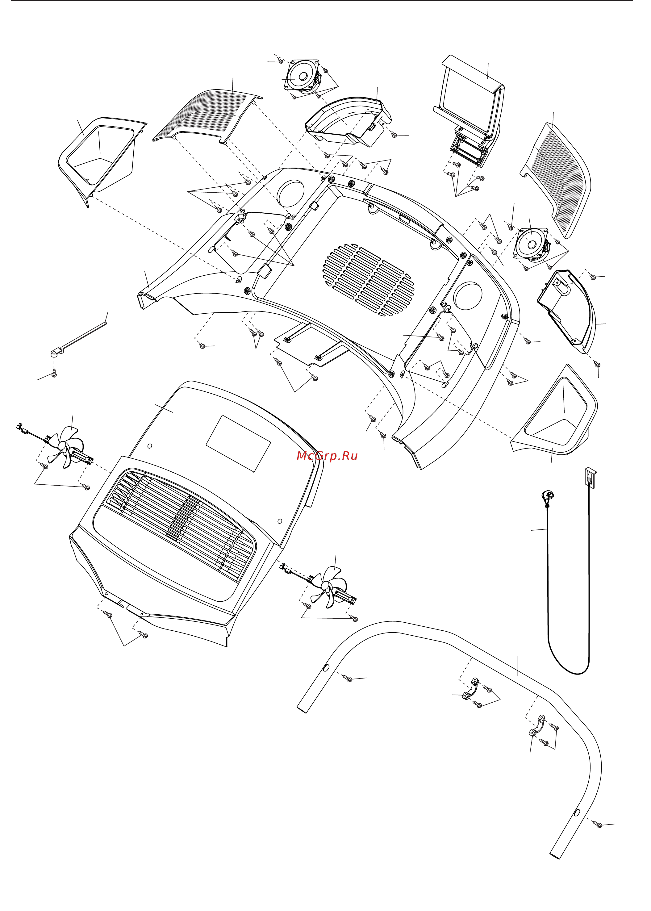NordicTrack NETL10816 [35/36] Сборочный чертеж d