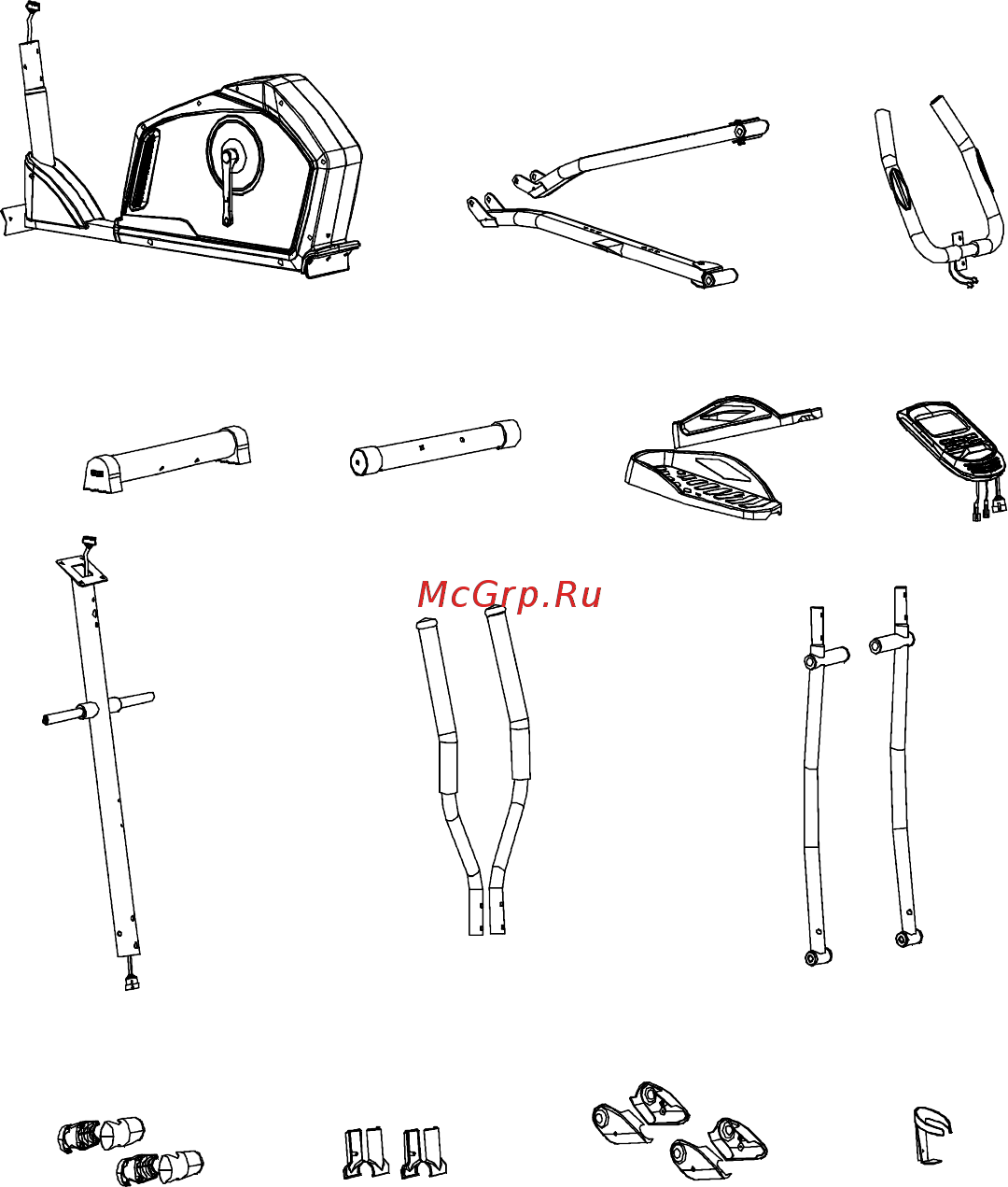 Hasttings FS150 [8/32] Список деталей для сборки
