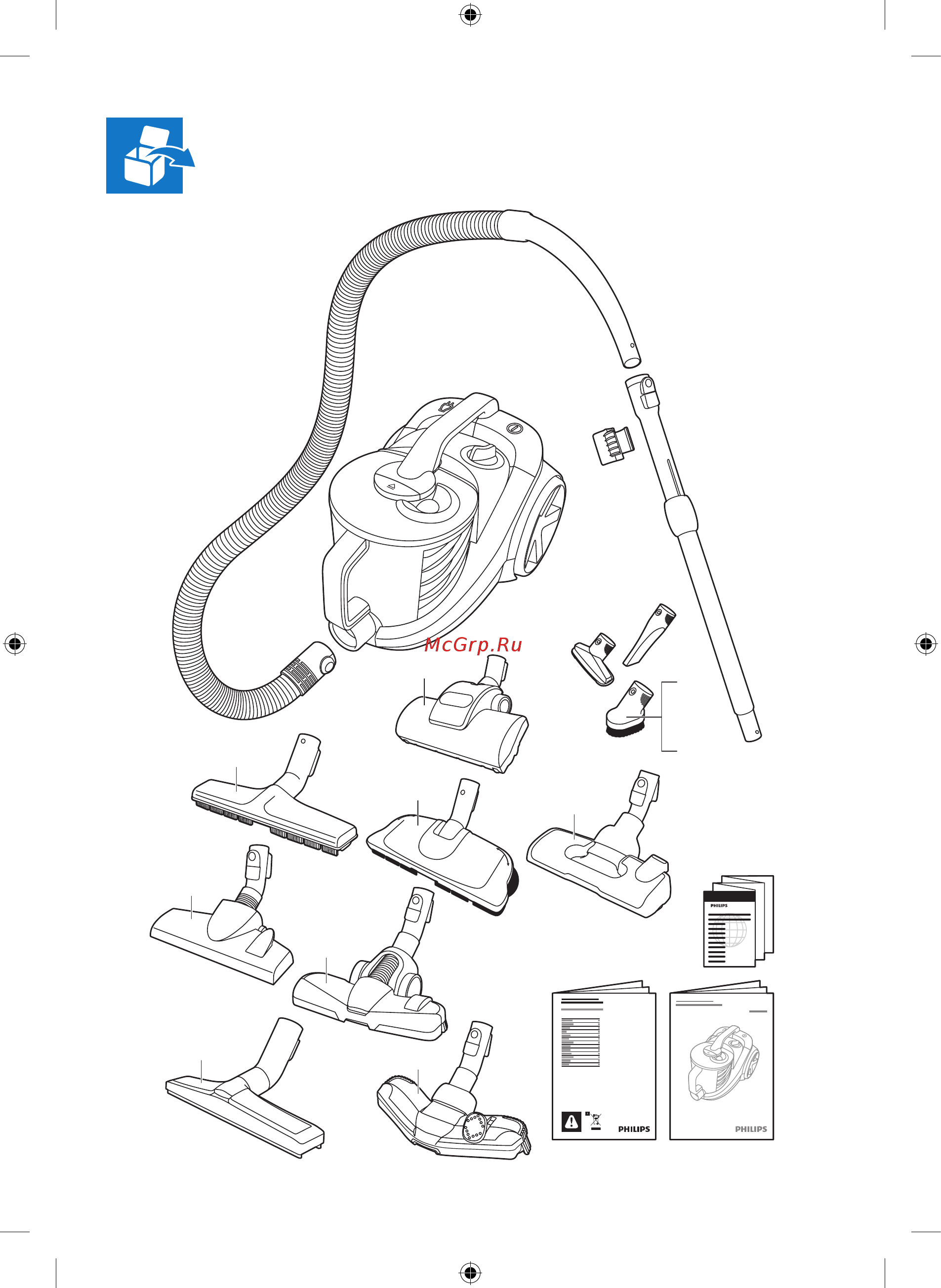 Philips POWERPRO FC8764/01 Инструкция по эксплуатации онлайн [3/8] 297556