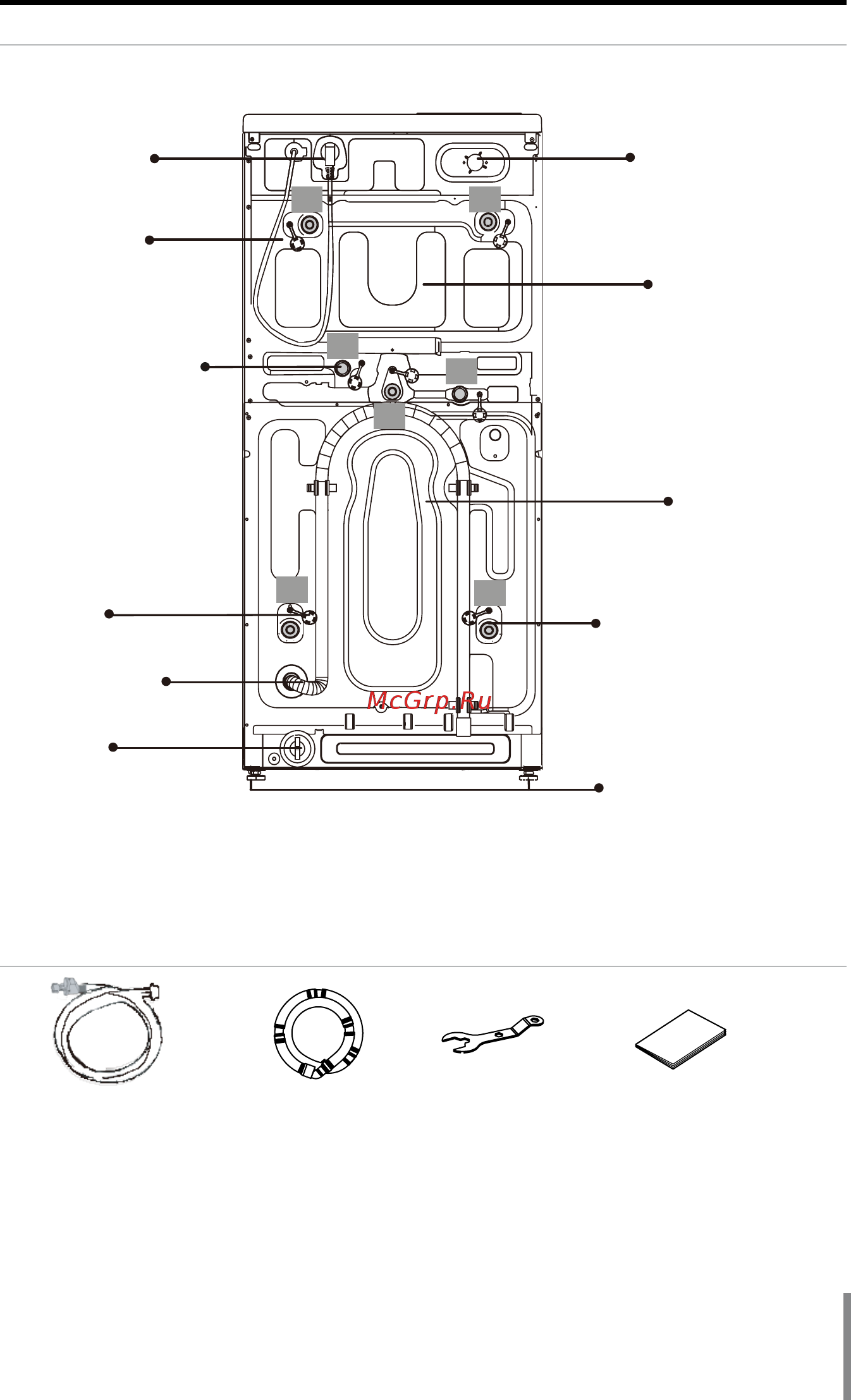 Haier Duo HW120-B1558 [7/34] Внешний вид и описание компонентов изделия