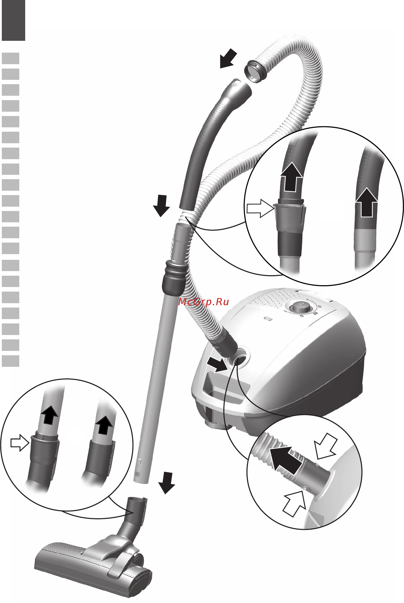 Bosch BGL32000 Инструкция по эксплуатации онлайн [2/58] 298001