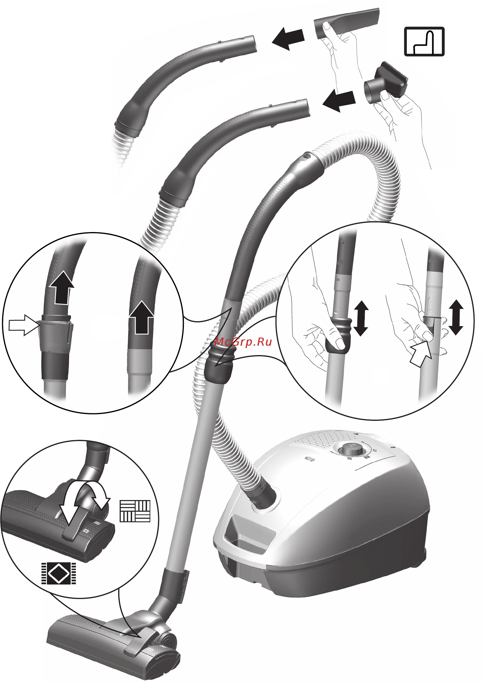 Bosch BGL32000 Инструкция по эксплуатации онлайн [6/58] 298001