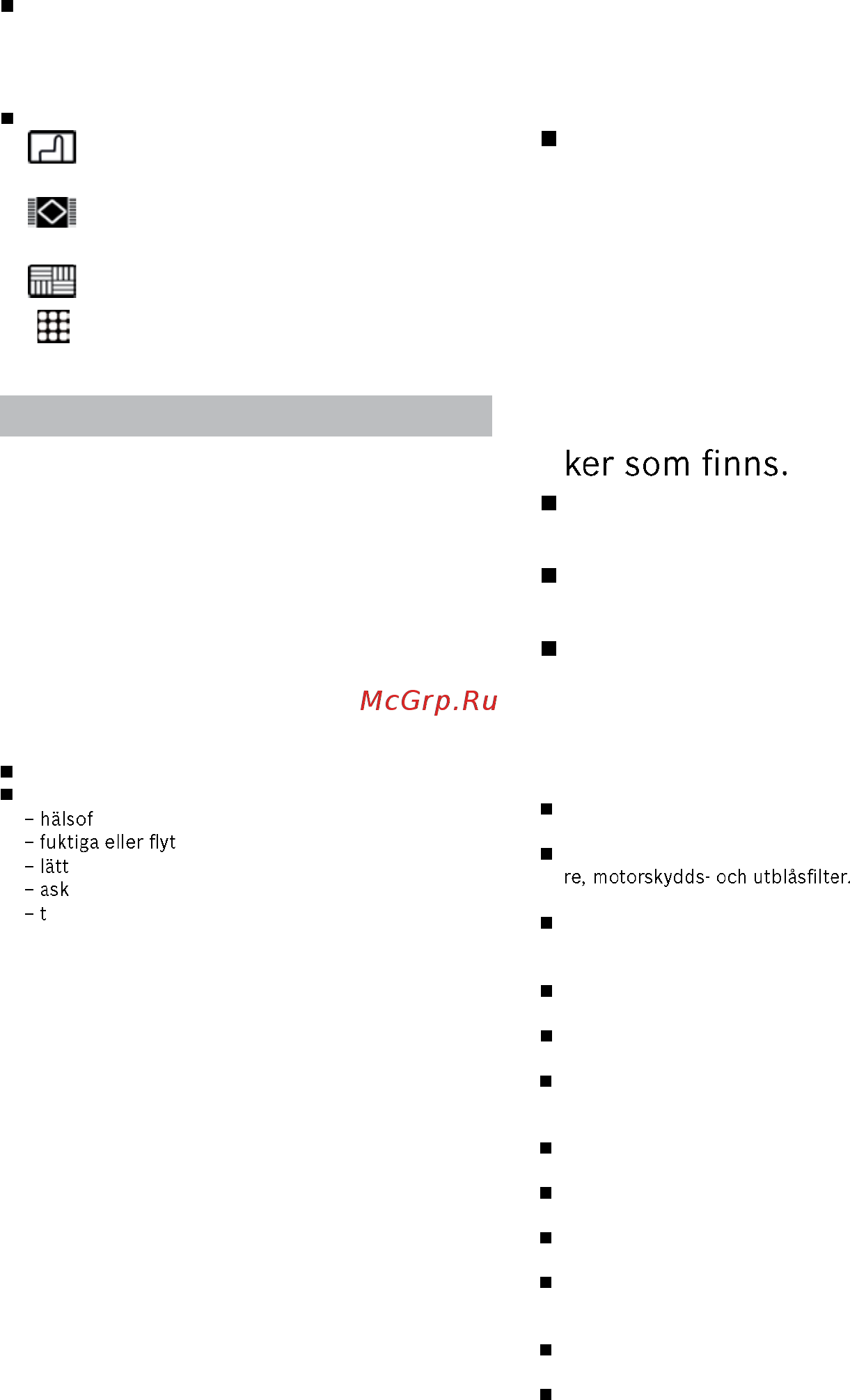 Bosch BGS1U1800 [14/50] Dammsugaren motsvarar nuva rande teknikniva och uppfyller gallande sakerhetsforeskrifter