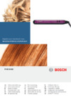 Bosch ProSalon SleekStylist PHS9460 Violet Инструкция по эксплуатации